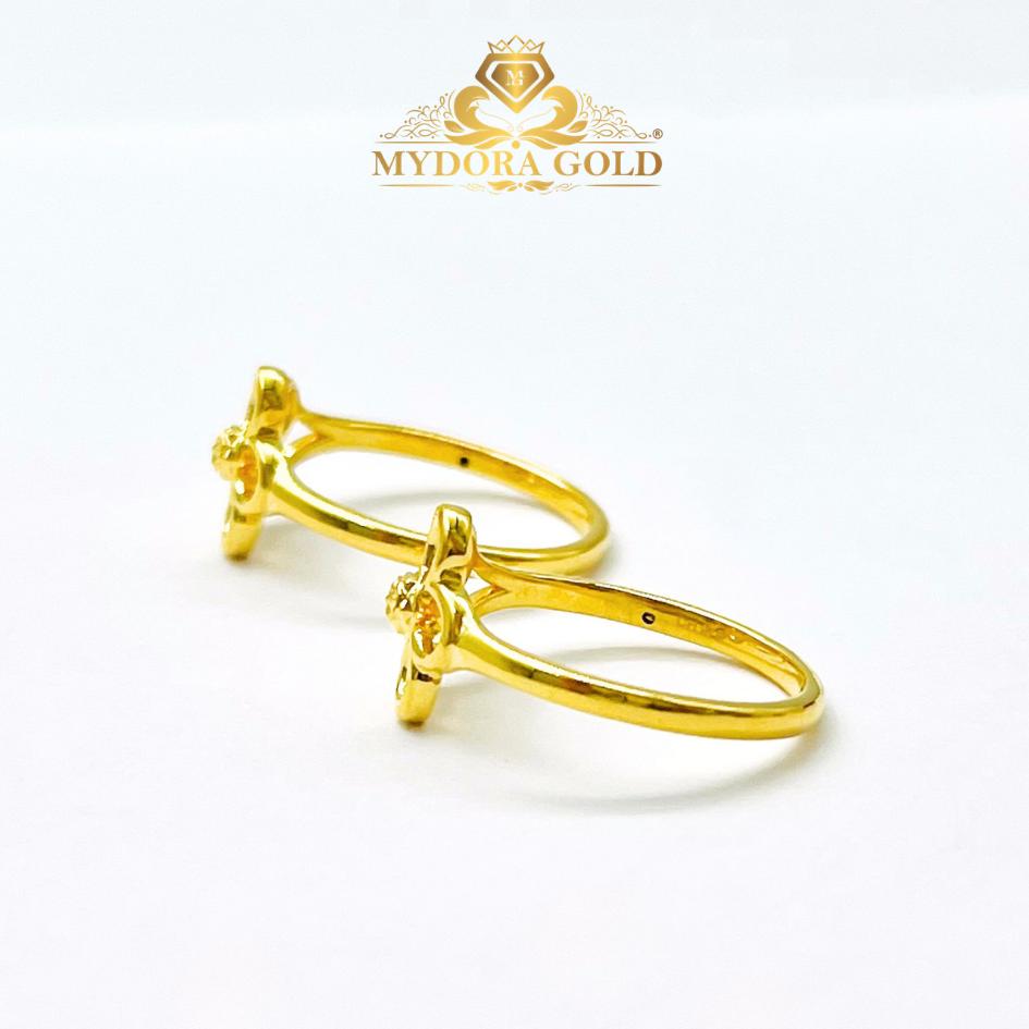MYDORA Cincin Mini Bunga Daisy Manis (5G) l EMAS 916/22K