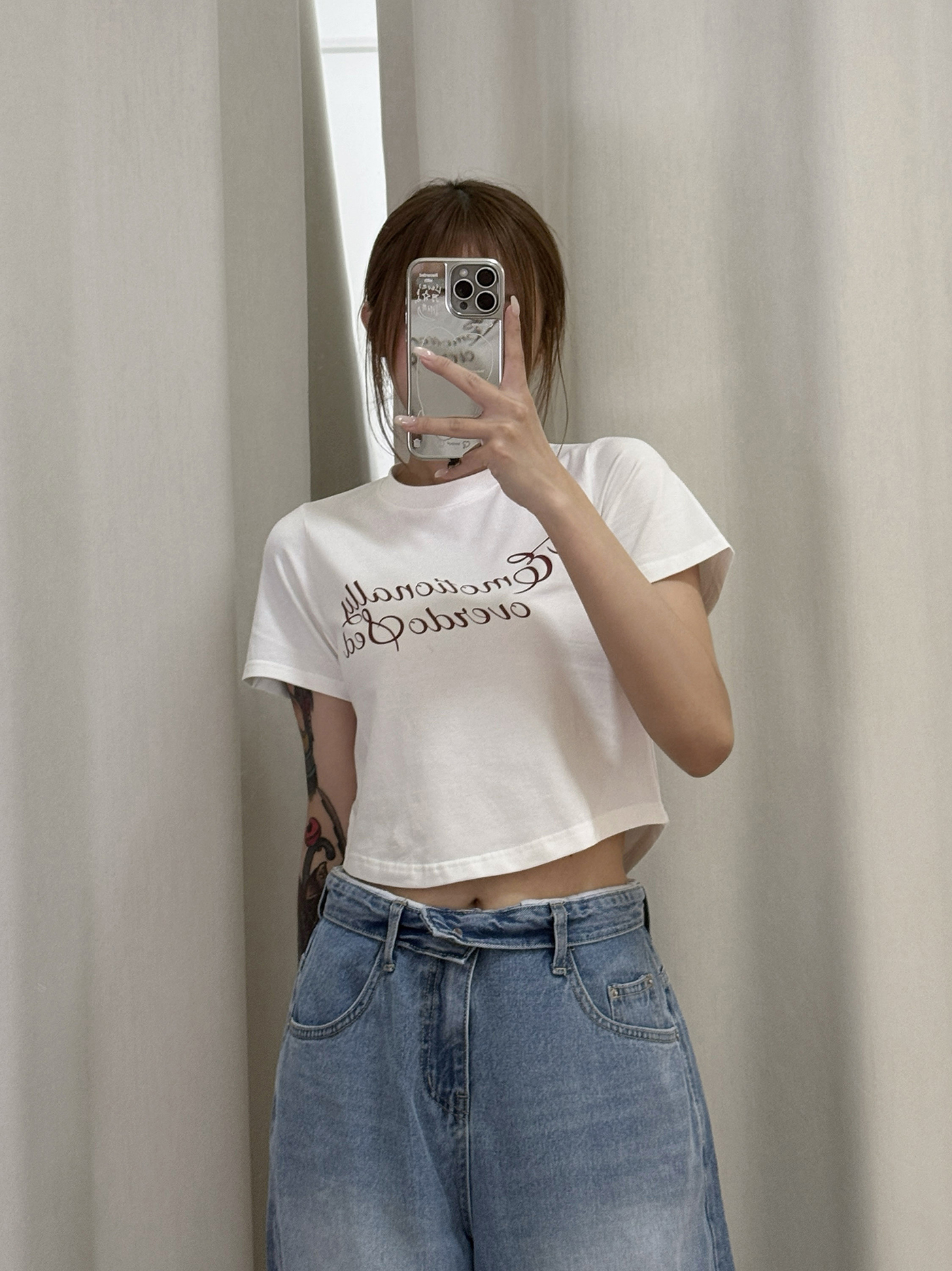 𝐂𝐫𝐨𝐩𝐩𝐞𝐝 𝐥𝐞𝐭𝐭𝐞𝐫 𝐩𝐫𝐢𝐧𝐭 𝐭-𝐬𝐡𝐢𝐫𝐭