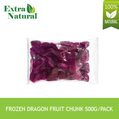 Frozen Red Dragon Fruit Chunk