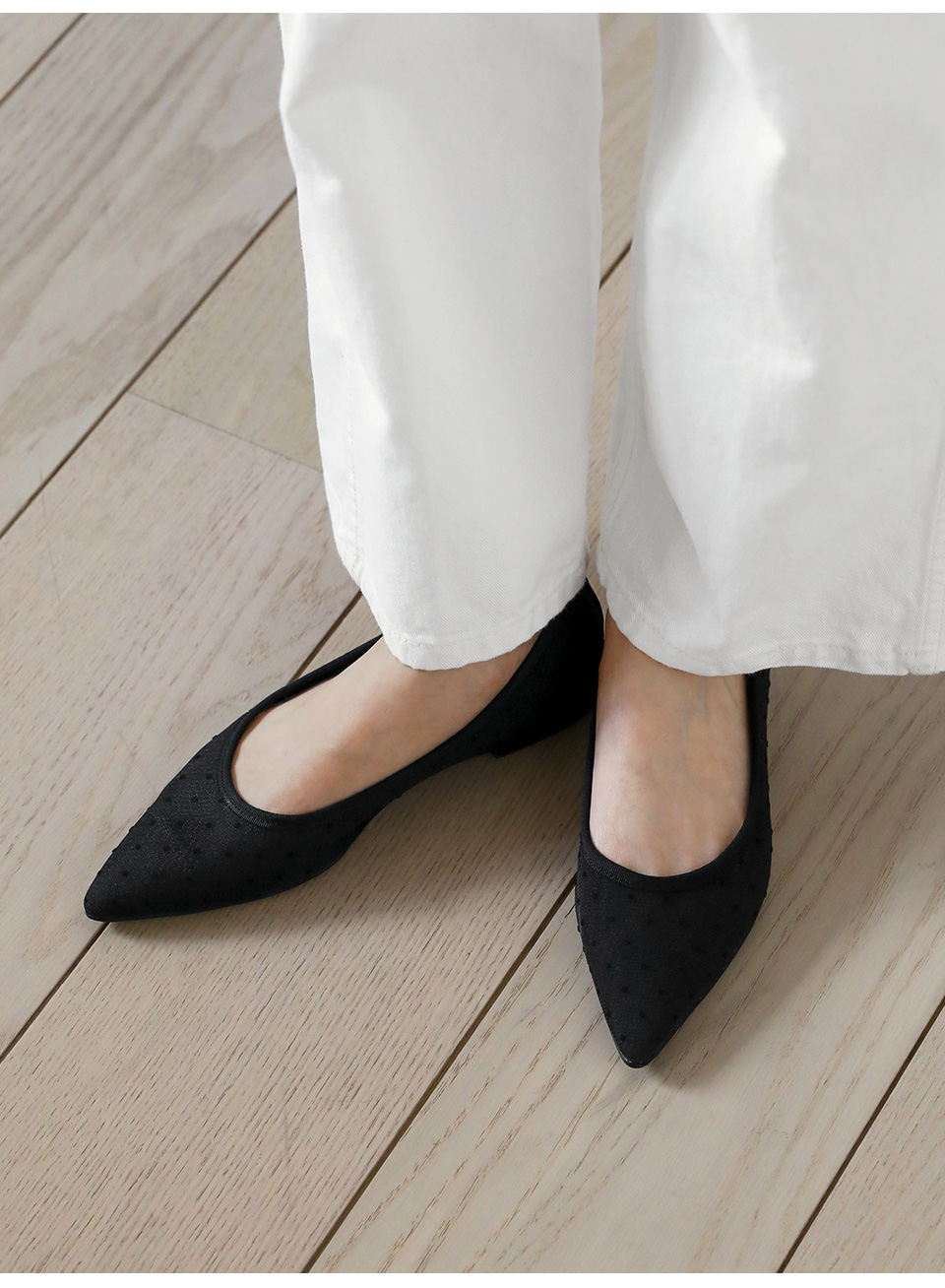 [代購] Sappun Stella Mesh Flats (1cm)