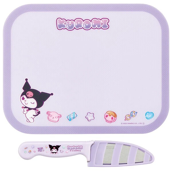 📢開團啦 約3月22日截單一次日本直送~新款Sanrio兒童安全刀具和砧板套裝 2款選擇