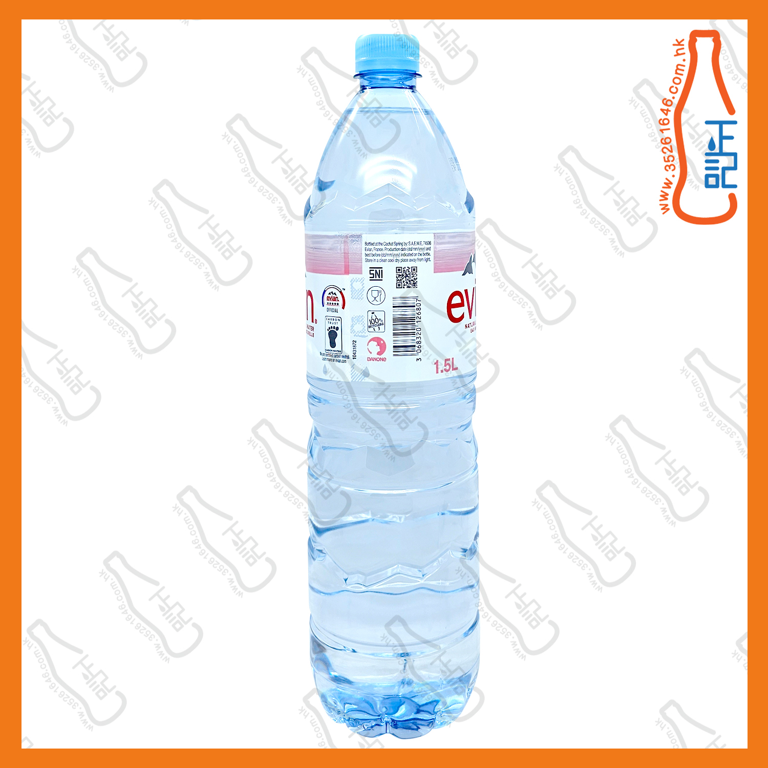 ==(大)Evian 依雲礦泉水 1.5L x 2支 /份