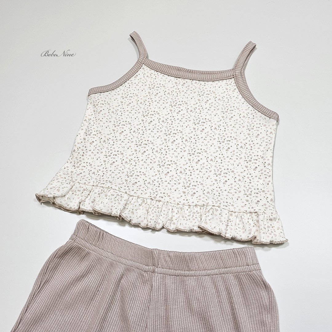 Floral Sleeveless Set