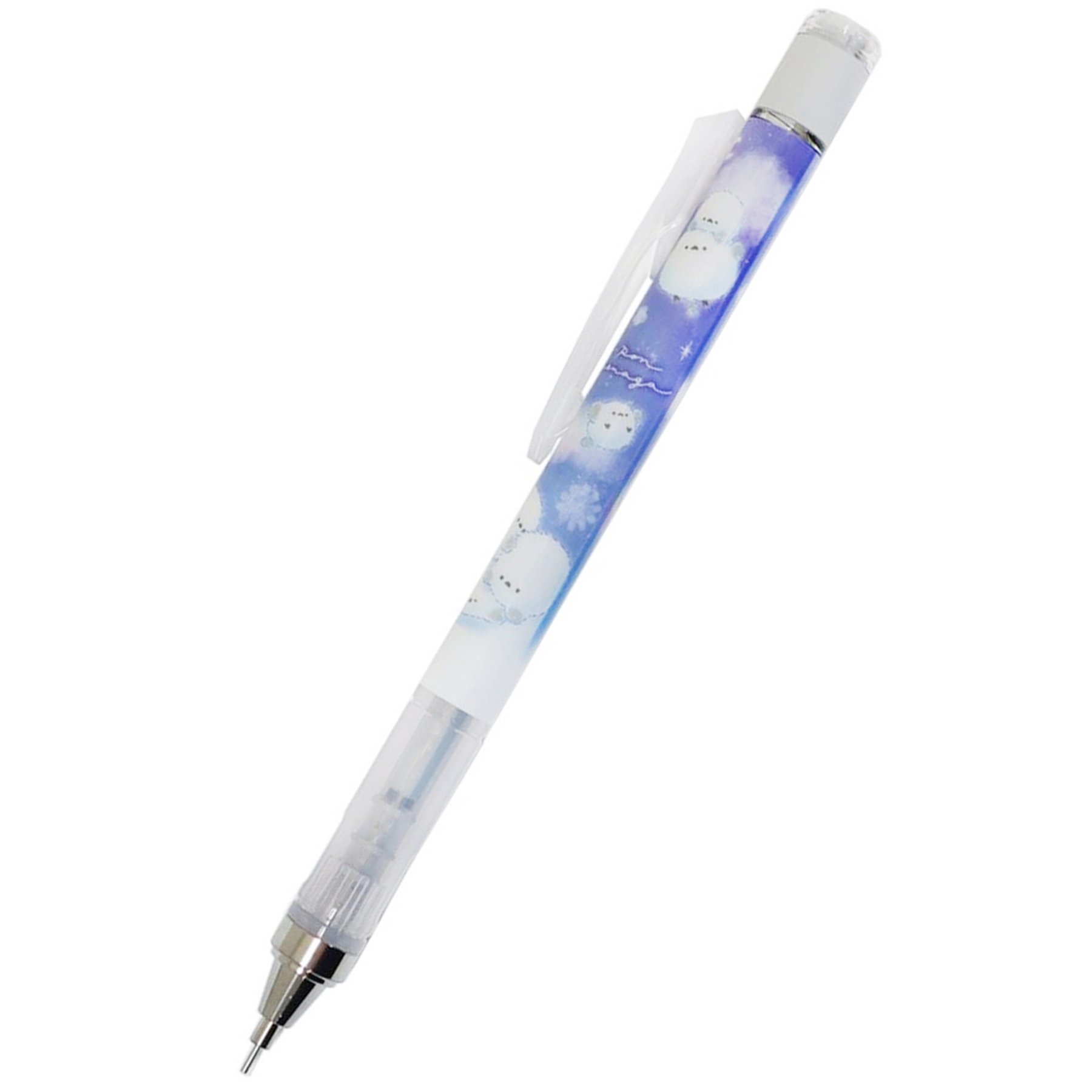 現貨｜北海道雪之妖精 銀喉長尾山雀 日本製 TOMBOW 蜻蜓牌 MONO graph 0.5mm 鉛芯筆 (228375)