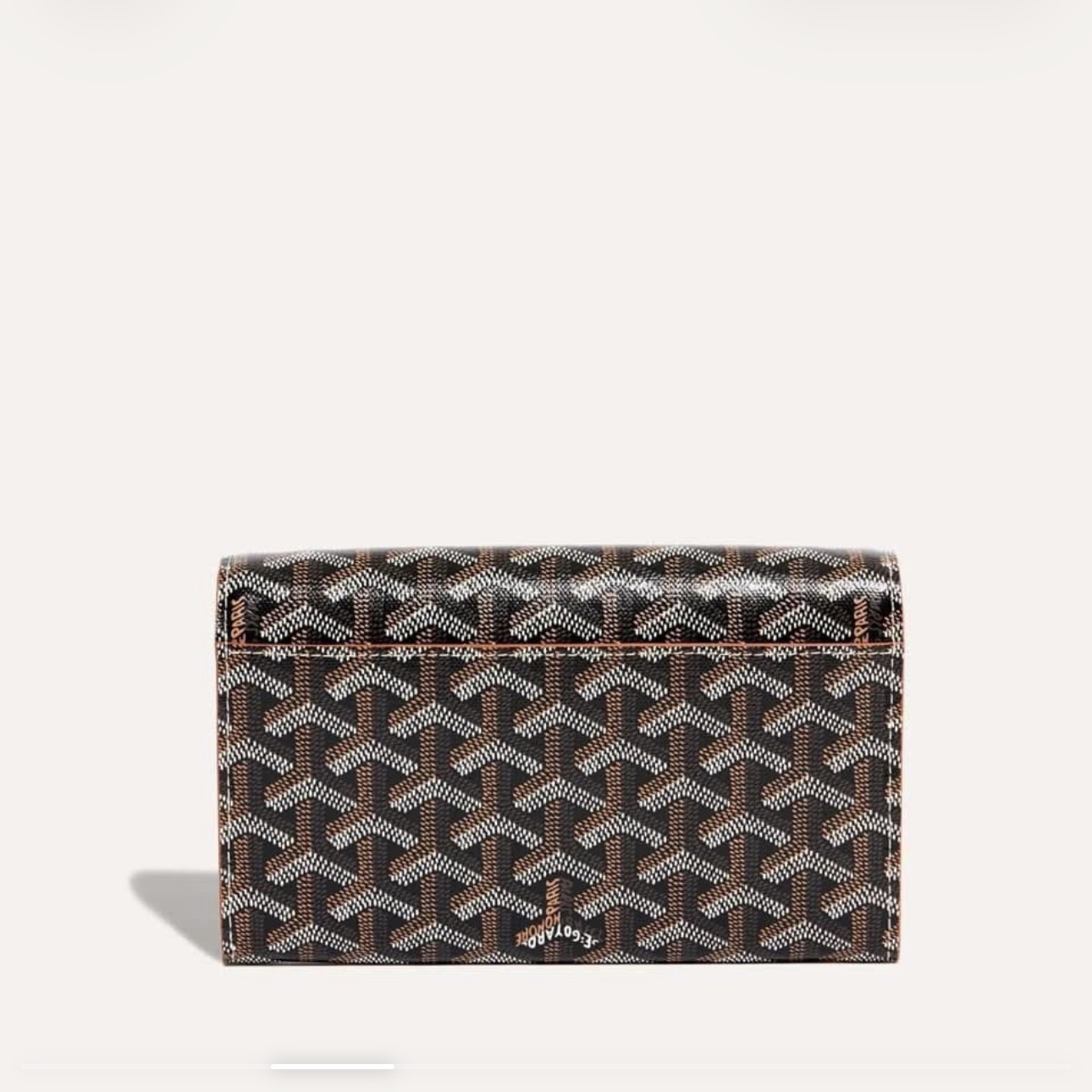 GOYARD 經典印花斜挎錢包
