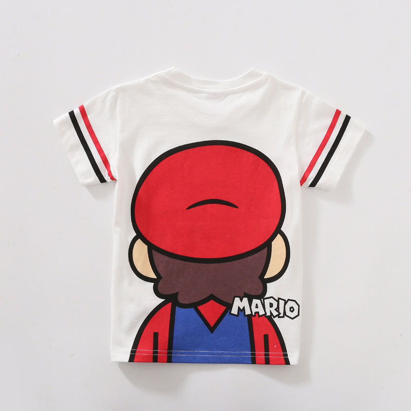 日系純棉Mario短袖T恤 -1件- 現貨