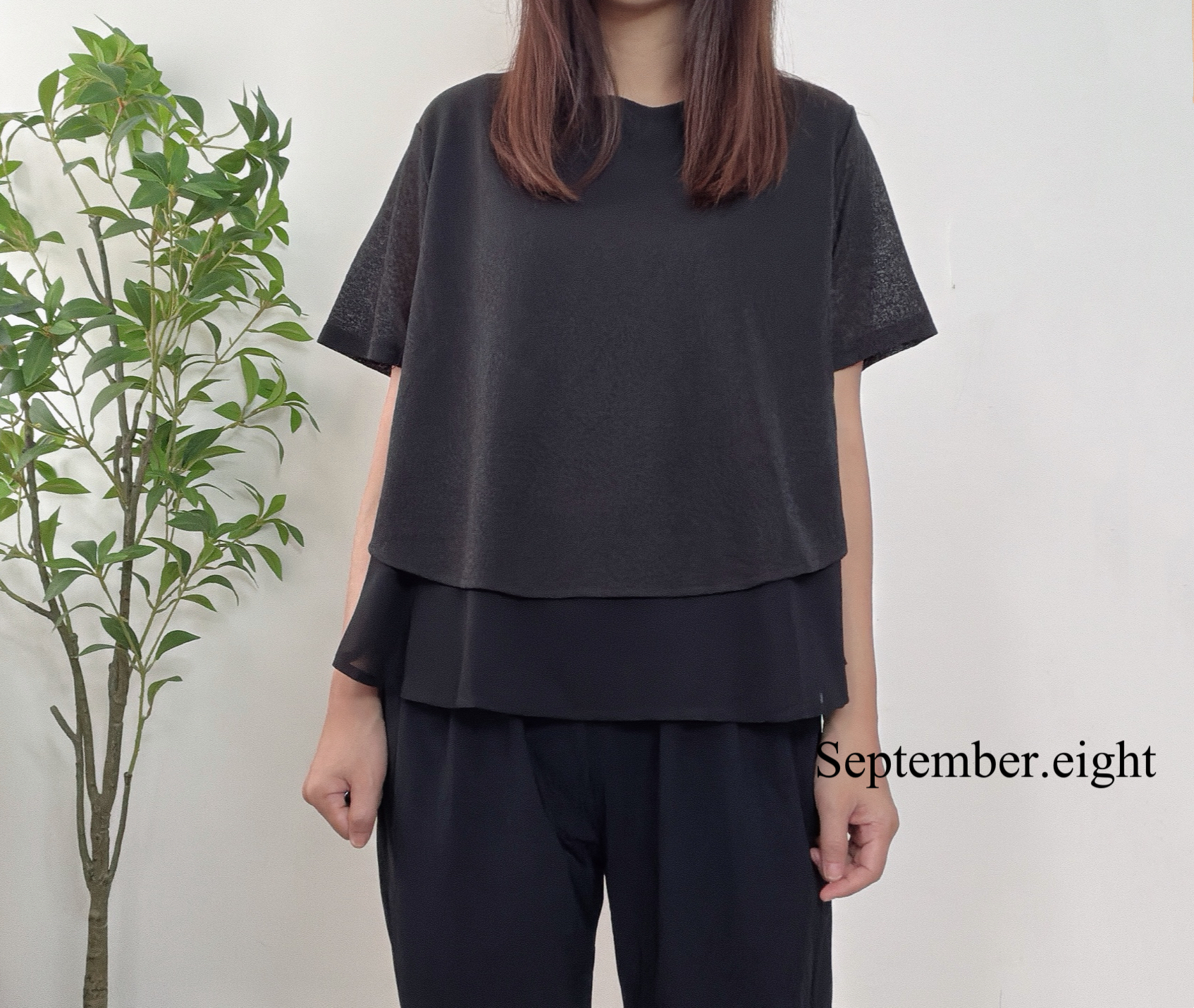 A cut 雙層top