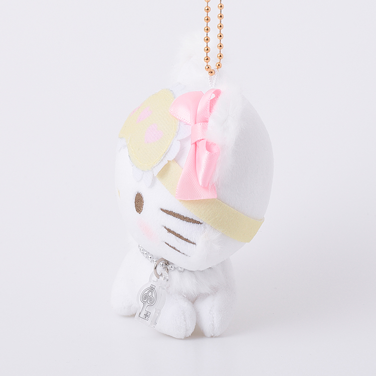 Charmy Kitty睡衣派對系列 軟軟毛公仔 球鏈掛件