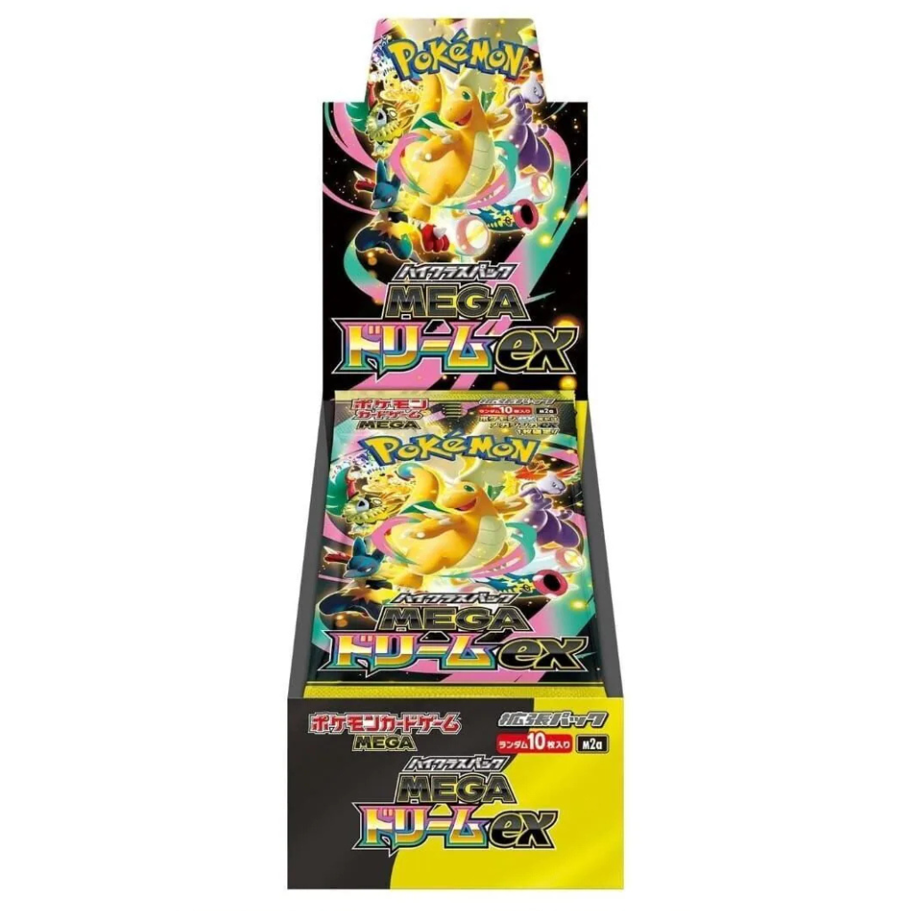  Pokemon 寶可夢 TCG M2a Mega Dream ex 超級進化夢想ex (日版) 卡牌遊戲擴充包 盒裝
