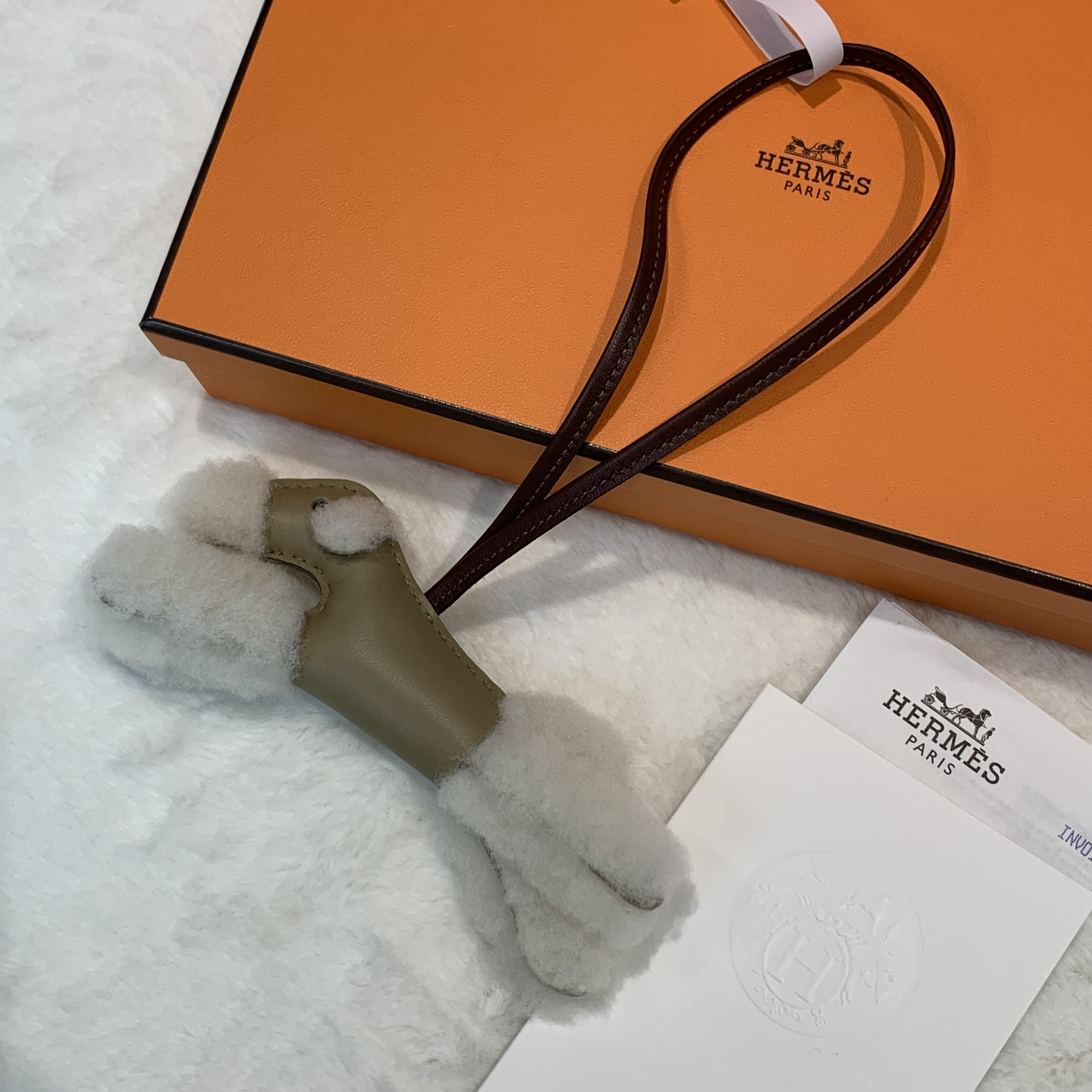 🫧full set有正單 超可愛25年Hermes Budy米色系掛件