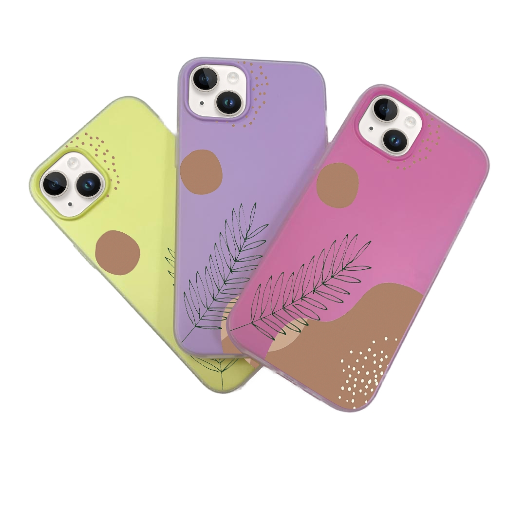 JELLY CASE PHONE FOR IPHONE - DESIGN FLOWER X