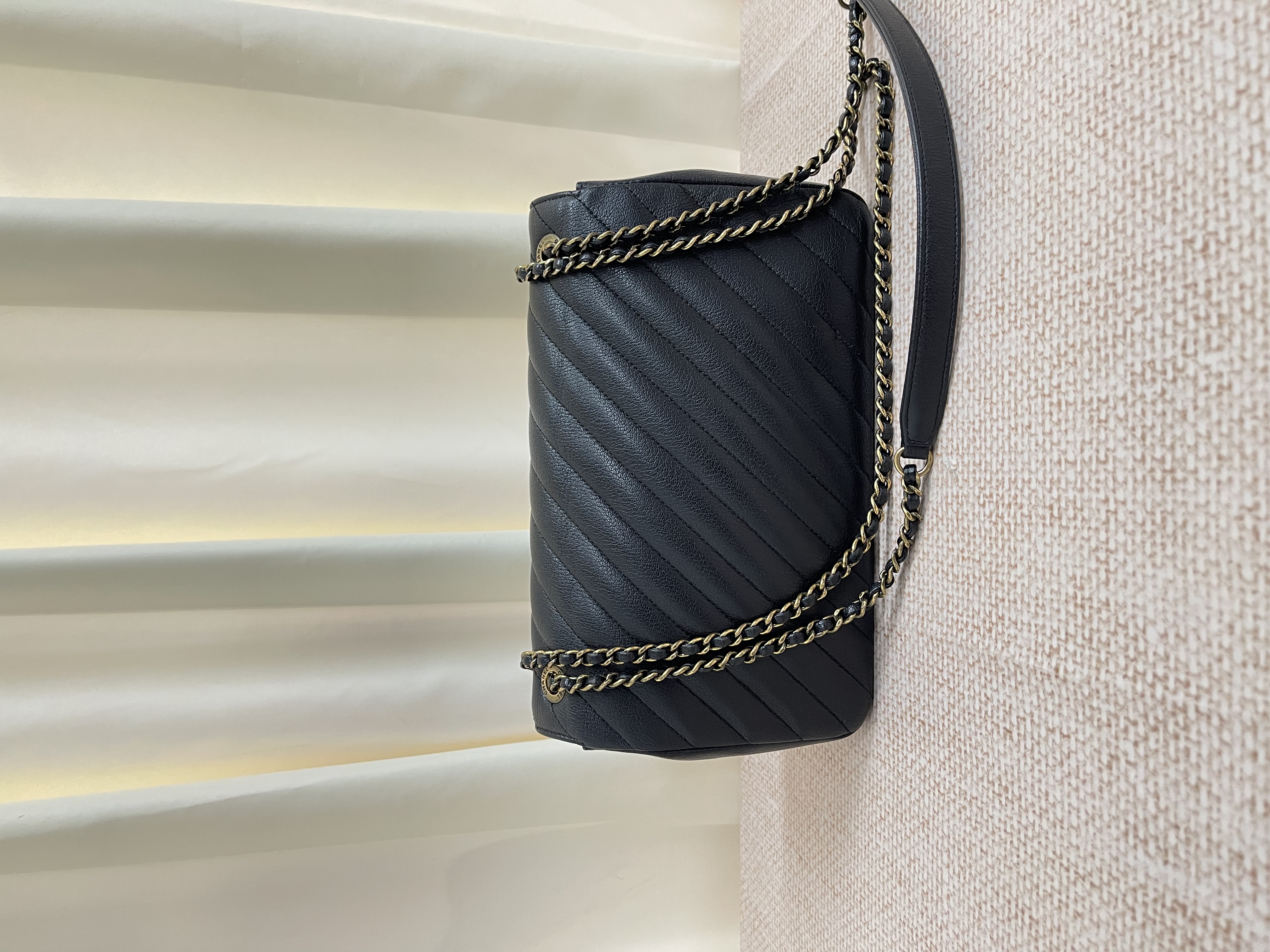 Pre-owned Chanel Diagonal Quilted Flap Bag/ Product Code: 26032206