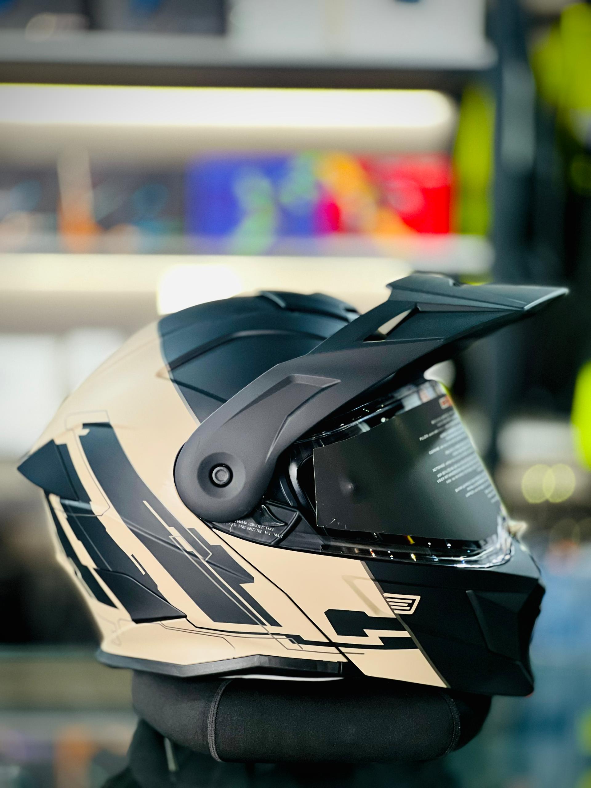 ORIGINE ADVENTURE CYBORG Helmet | Flip Up Touring Helmet | Stylish & Comfortable | ECE 22.06