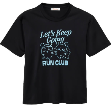 🌸 【預訂】短袖Tee(Run Club) - Chiikawa 25/5新品