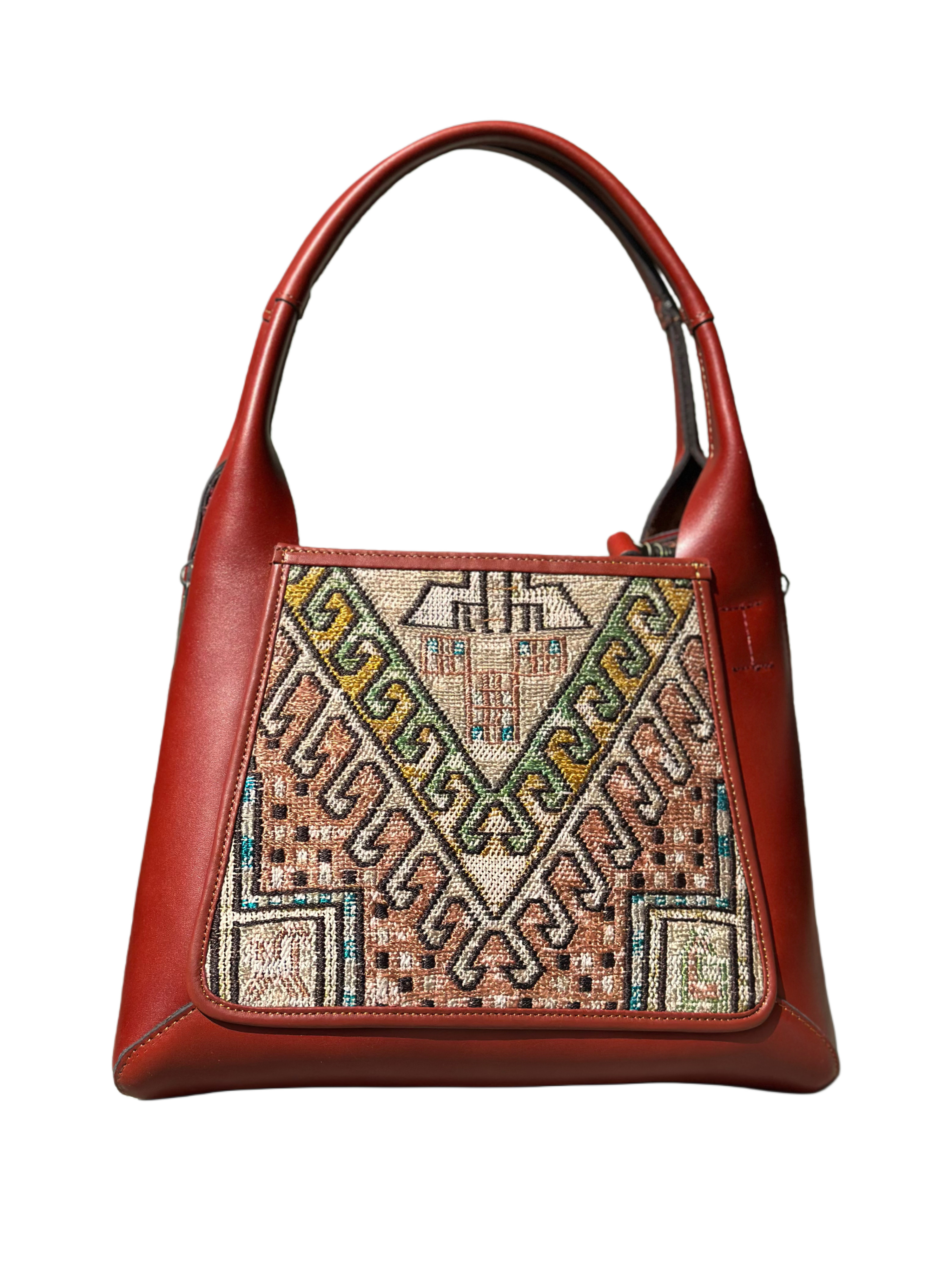 K7 土耳其真皮地氈手袋（啡色）