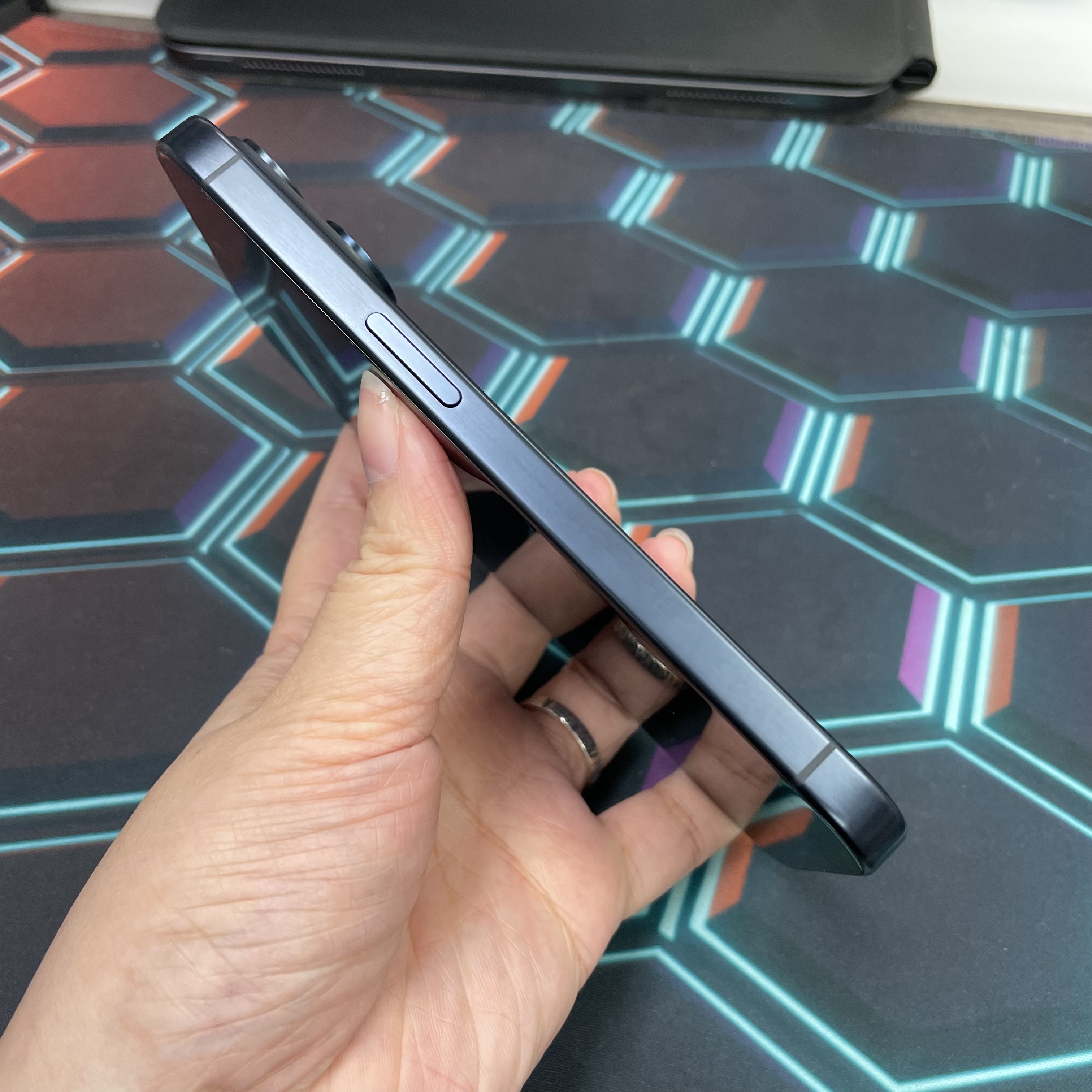 *8153 15 pro 完美機 256GB 電85 藍色 blue