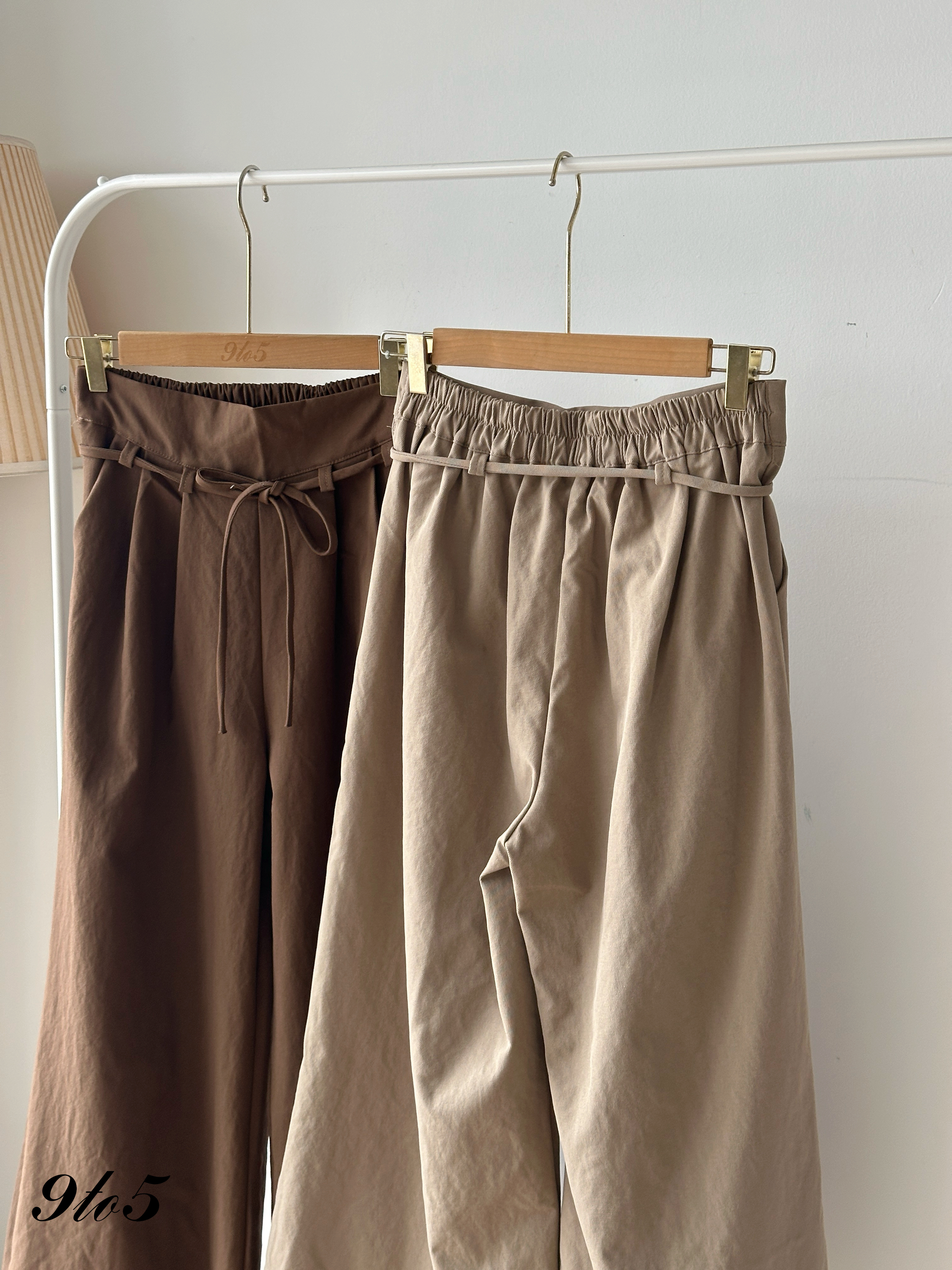 S1849 Wide Leg Long Pants - 5 Colors 