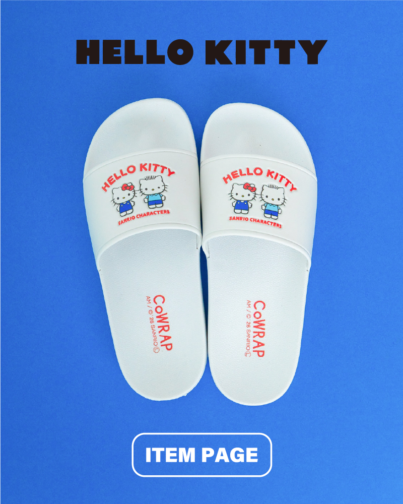 🎌日本直送🎌CoWRAP x Sanrio 彩色系列 拖鞋