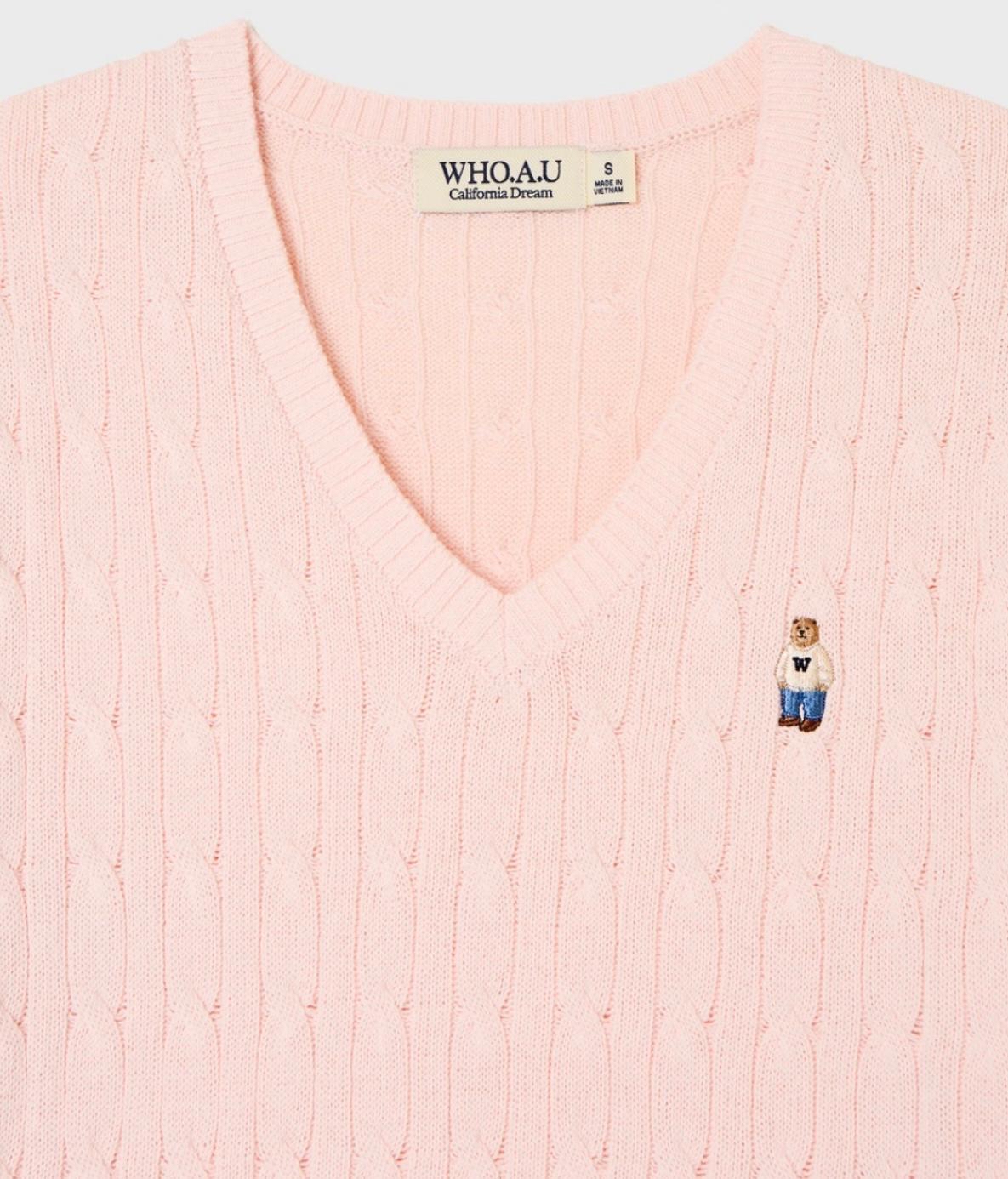 🇰🇷韓國Who A U針織短袖