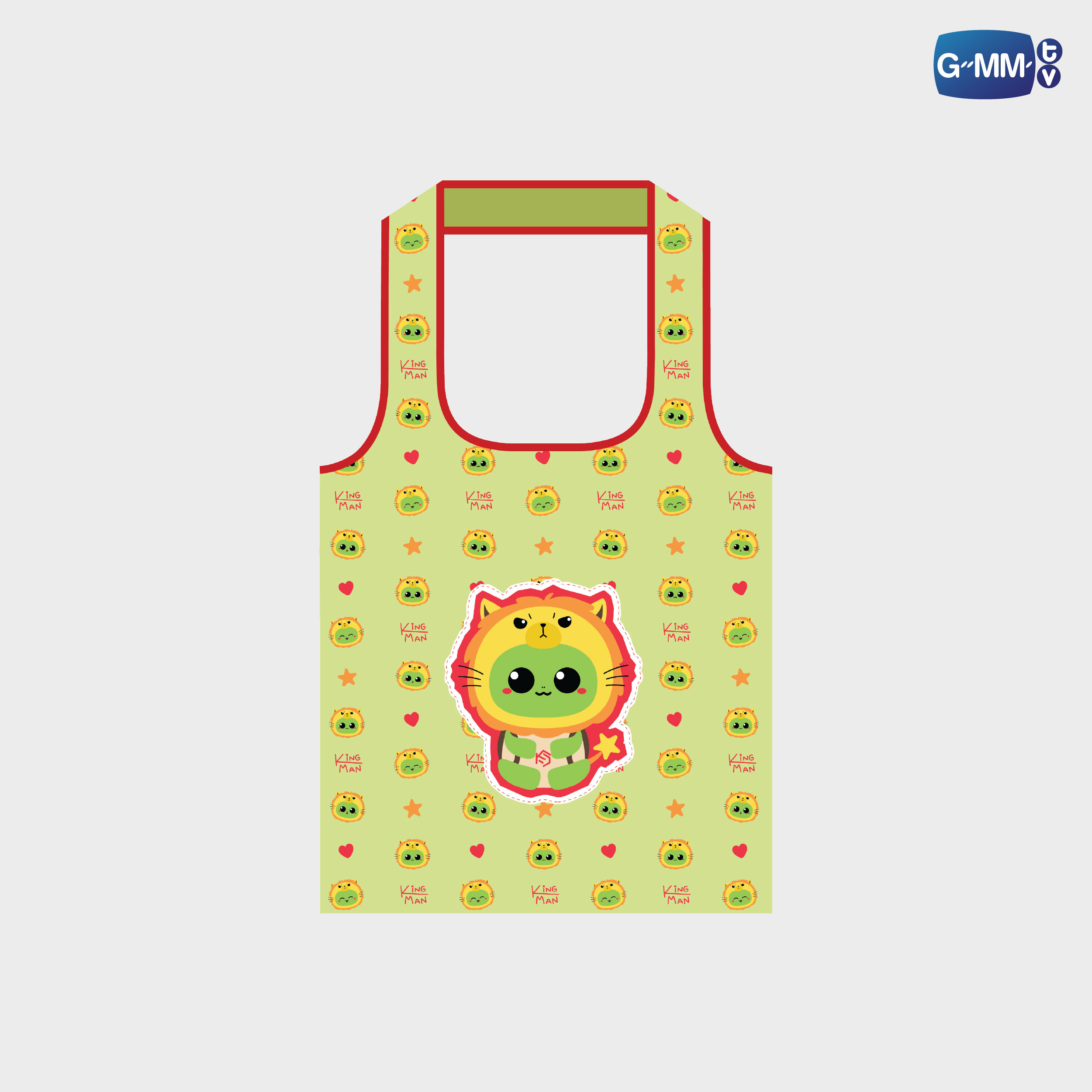 KING MAN CHARACTER FOLDABLE BAG