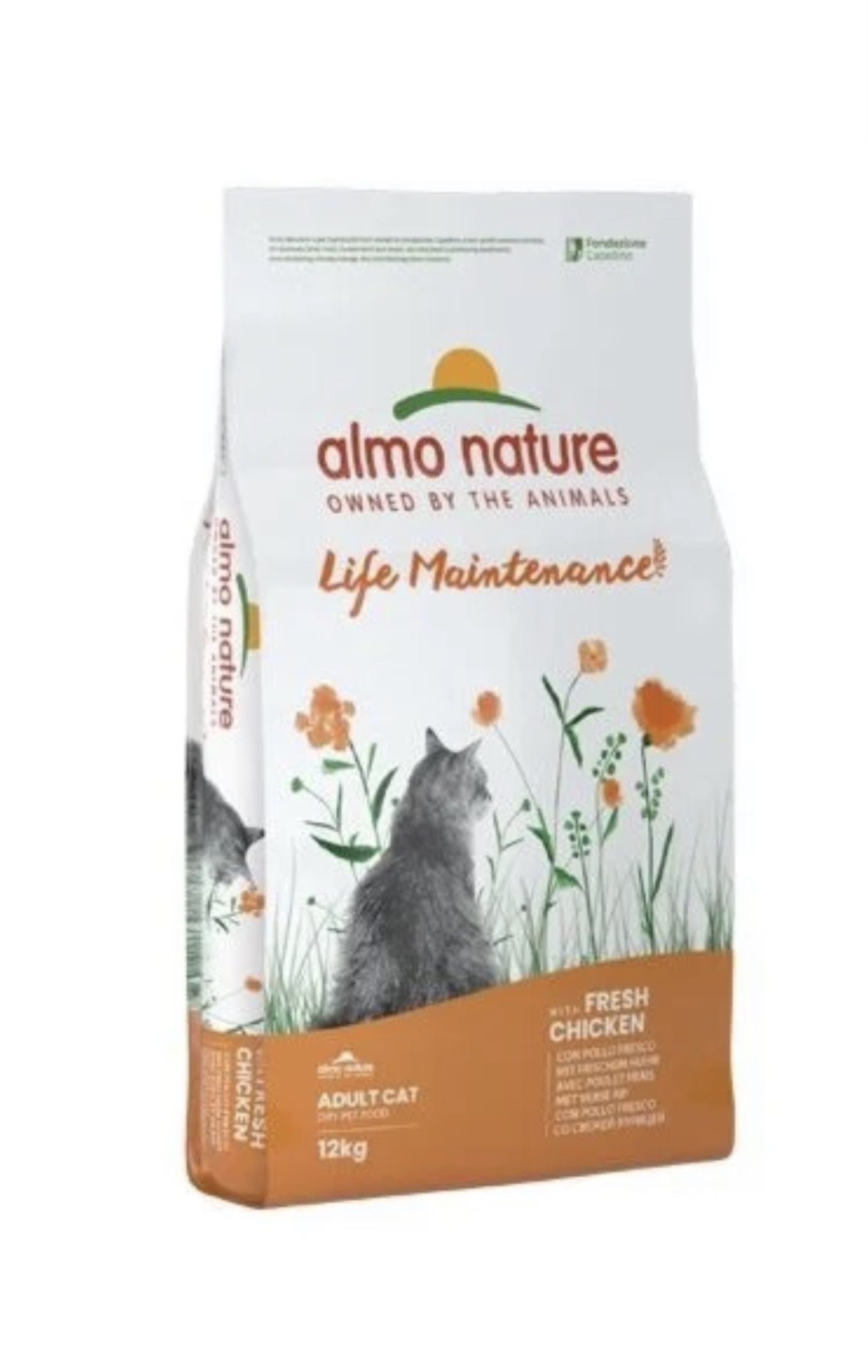 Almo Nature – Life Maintenance系列 新鮮雞肉 成貓乾糧 12kg