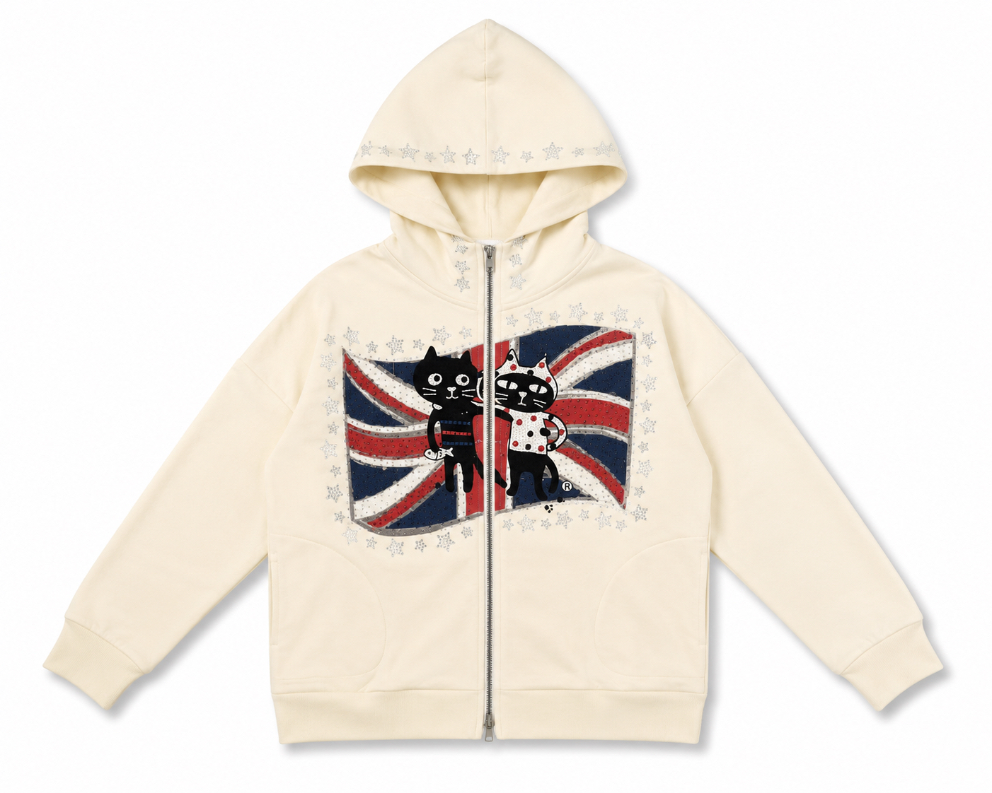 Catsfriends Union Jack Star Parka