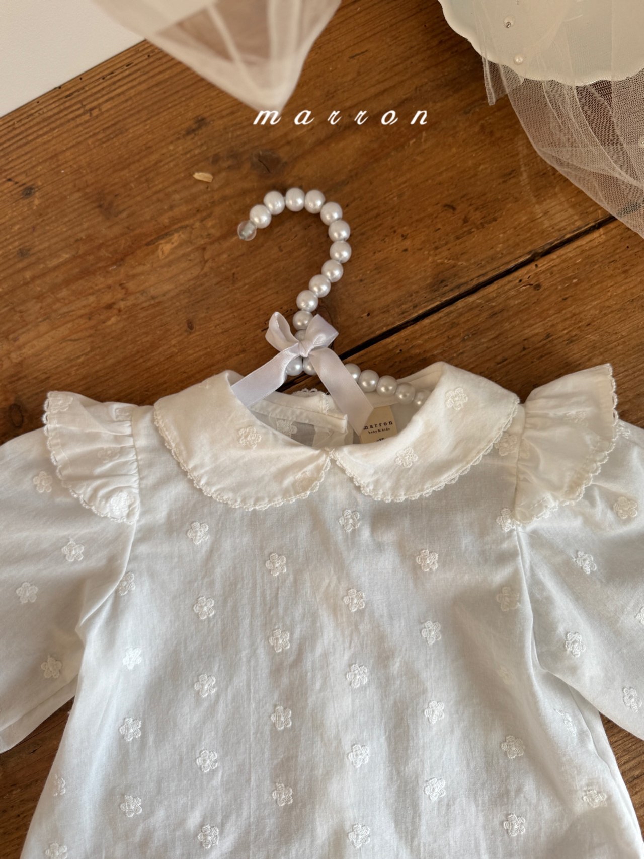 🇰🇷Marron blouse