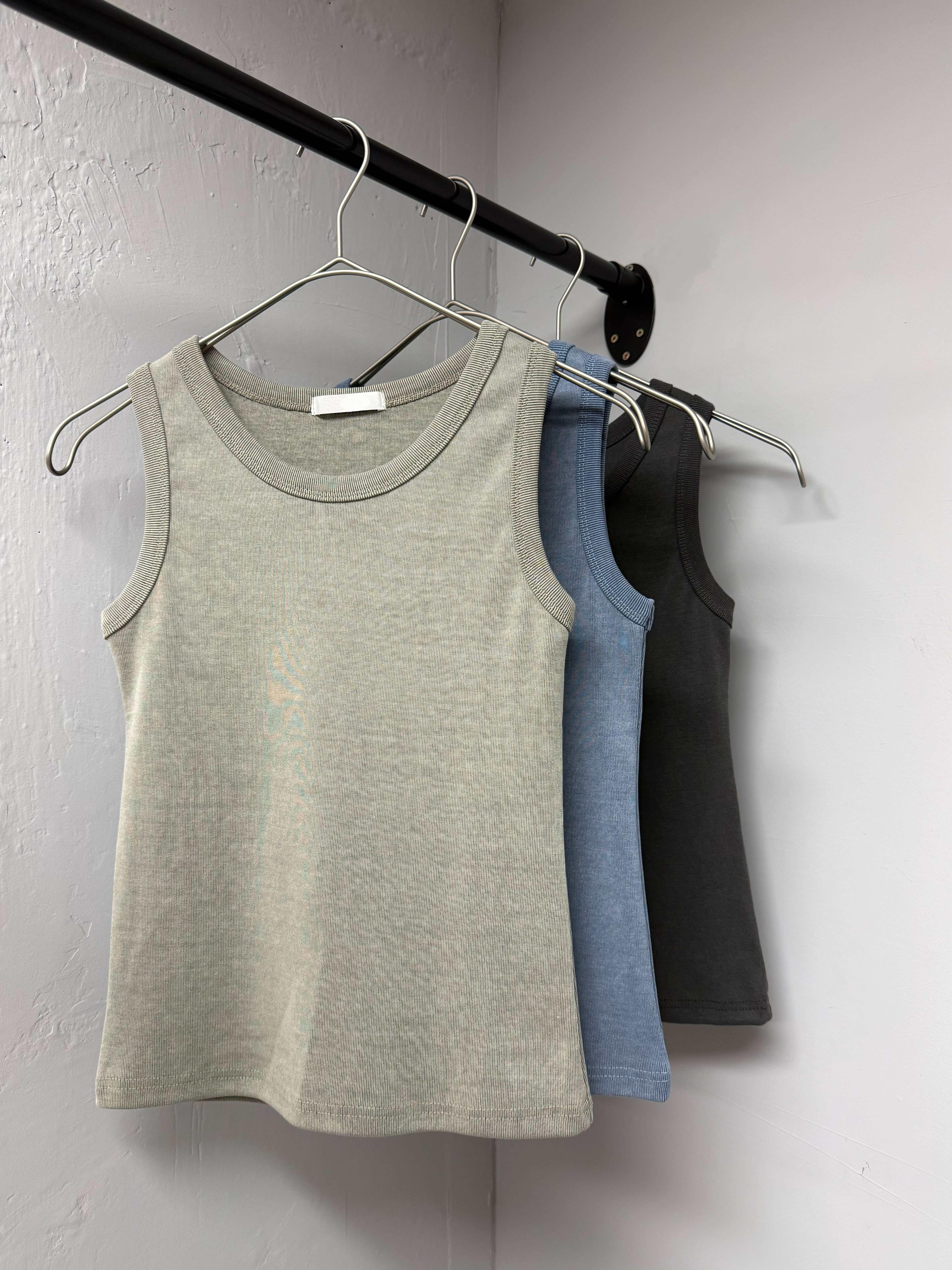 Basic cotton vest #top128