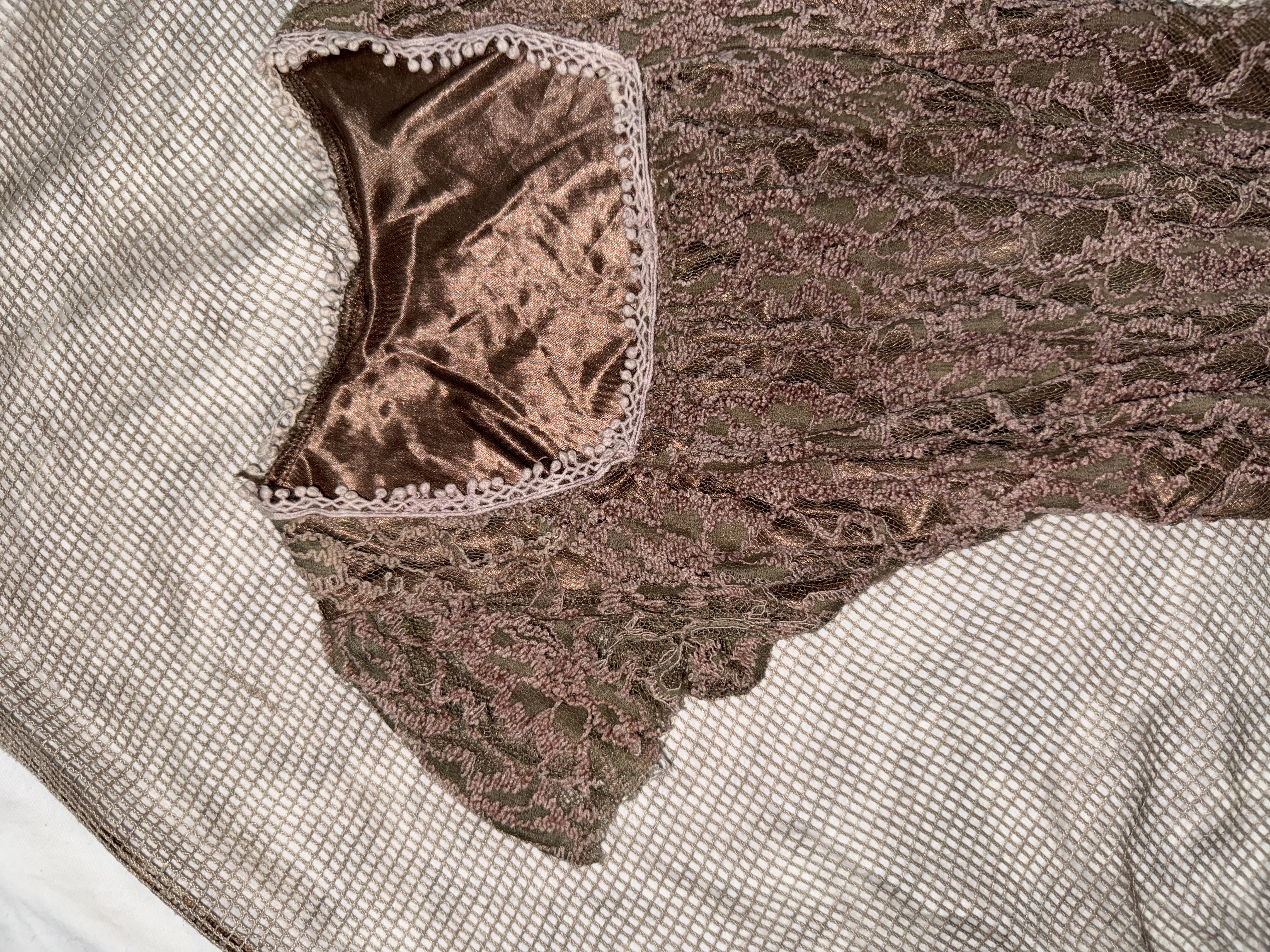 Fairycore Lace Ruffle Tunic