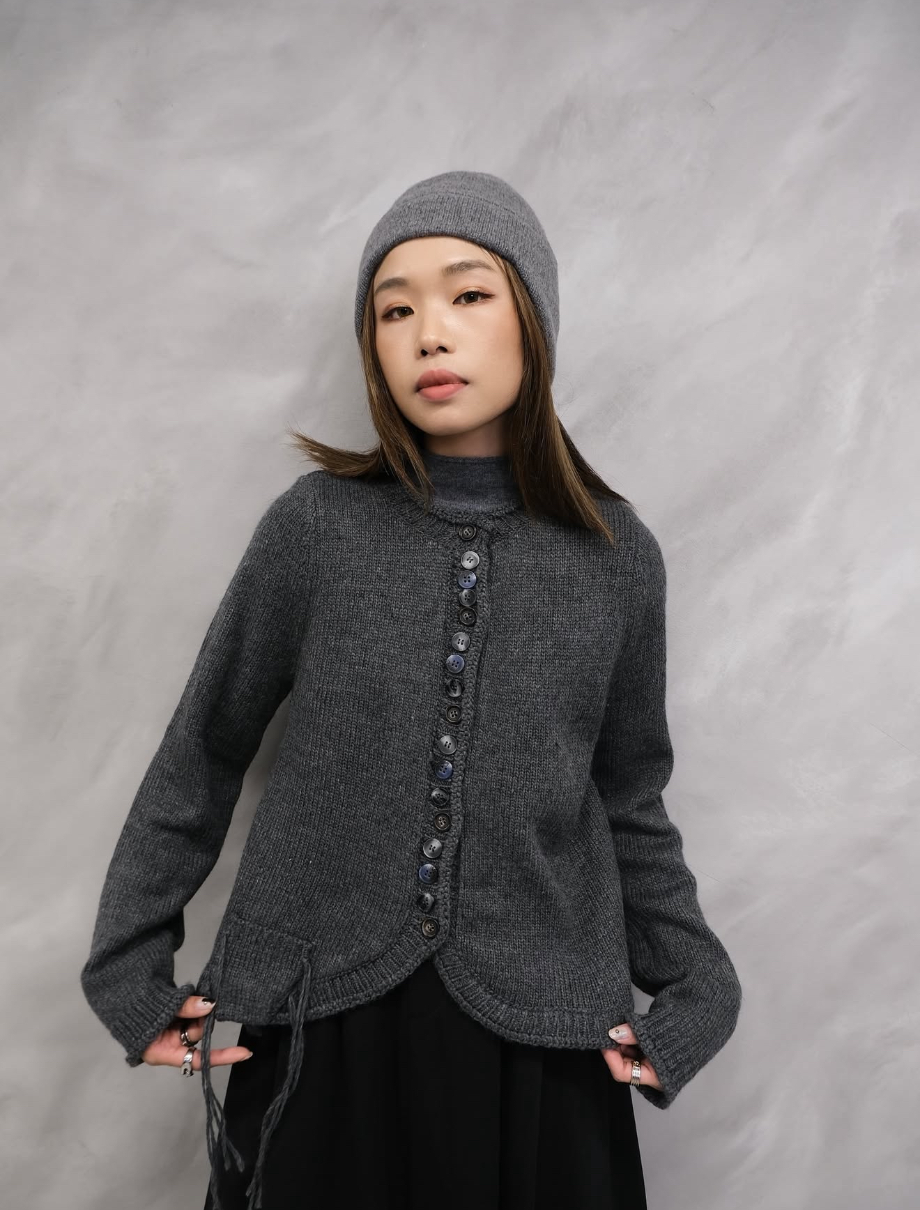 High quality detail cardigan #jk23