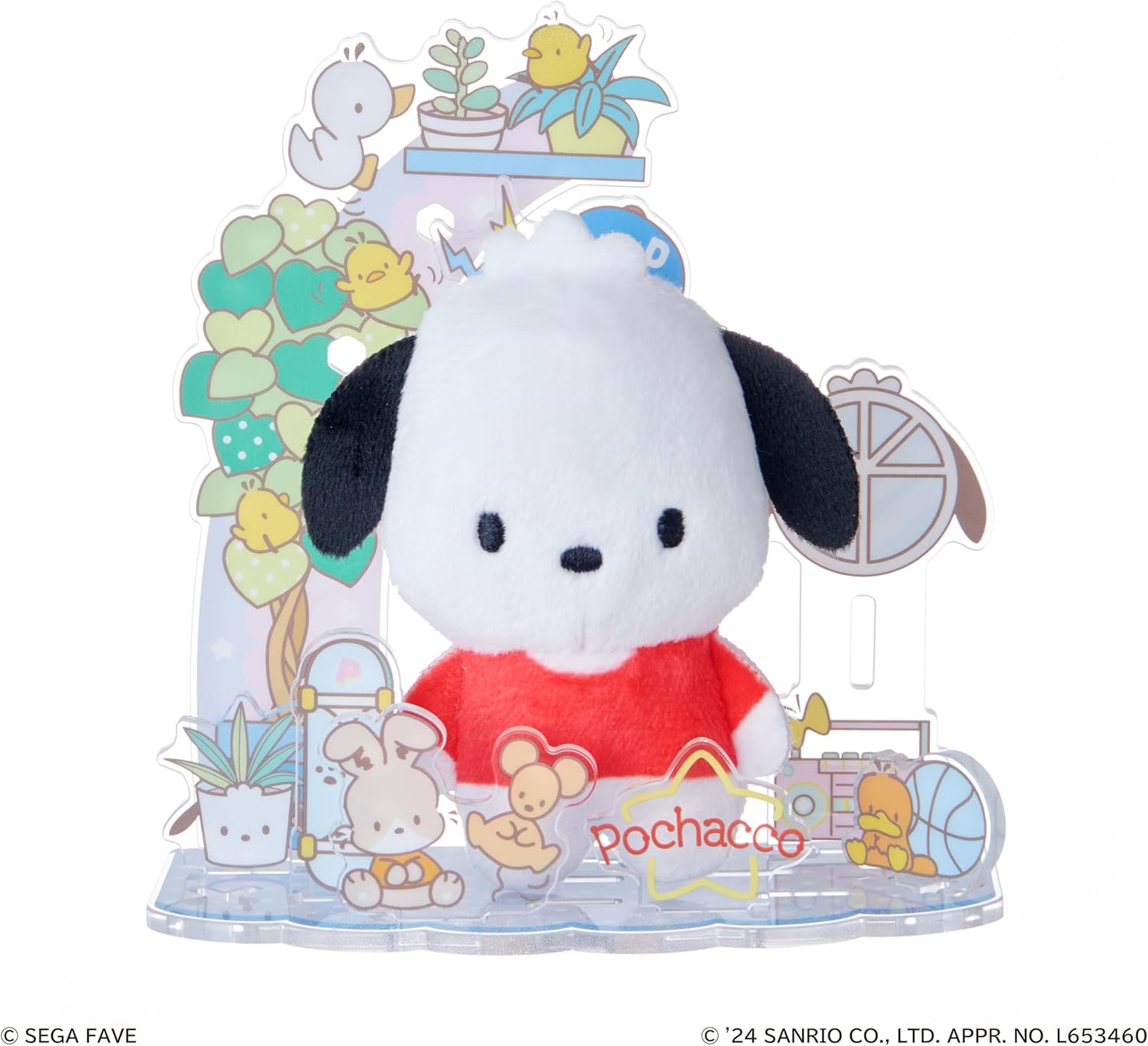 預訂 | 日本 Sanrio 亞加力場景 x 毛公仔擺設套裝/立牌擺設