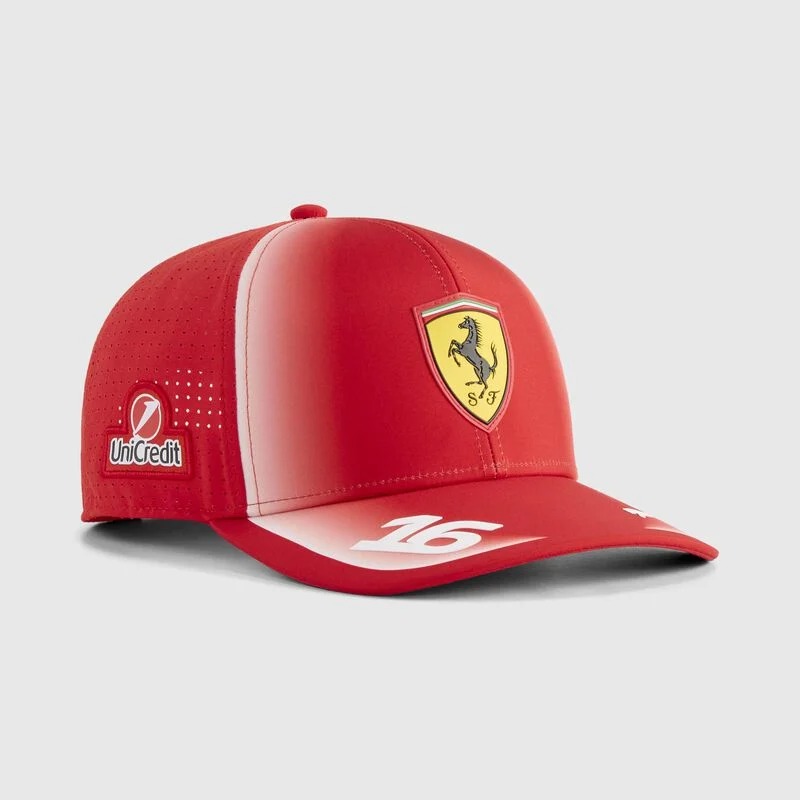 🏎️ 摩納哥速度感 F1 Scuderia Ferrari 法拉利車隊 2026 Charles Leclerc 車手Cap帽 701239022