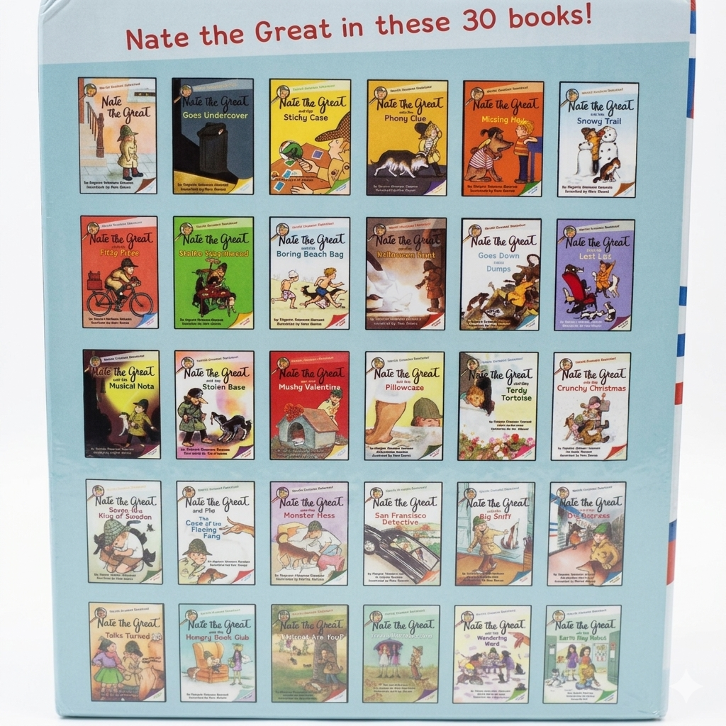 Nate the Great  30 books  小偵探內特30冊盒裝   B158