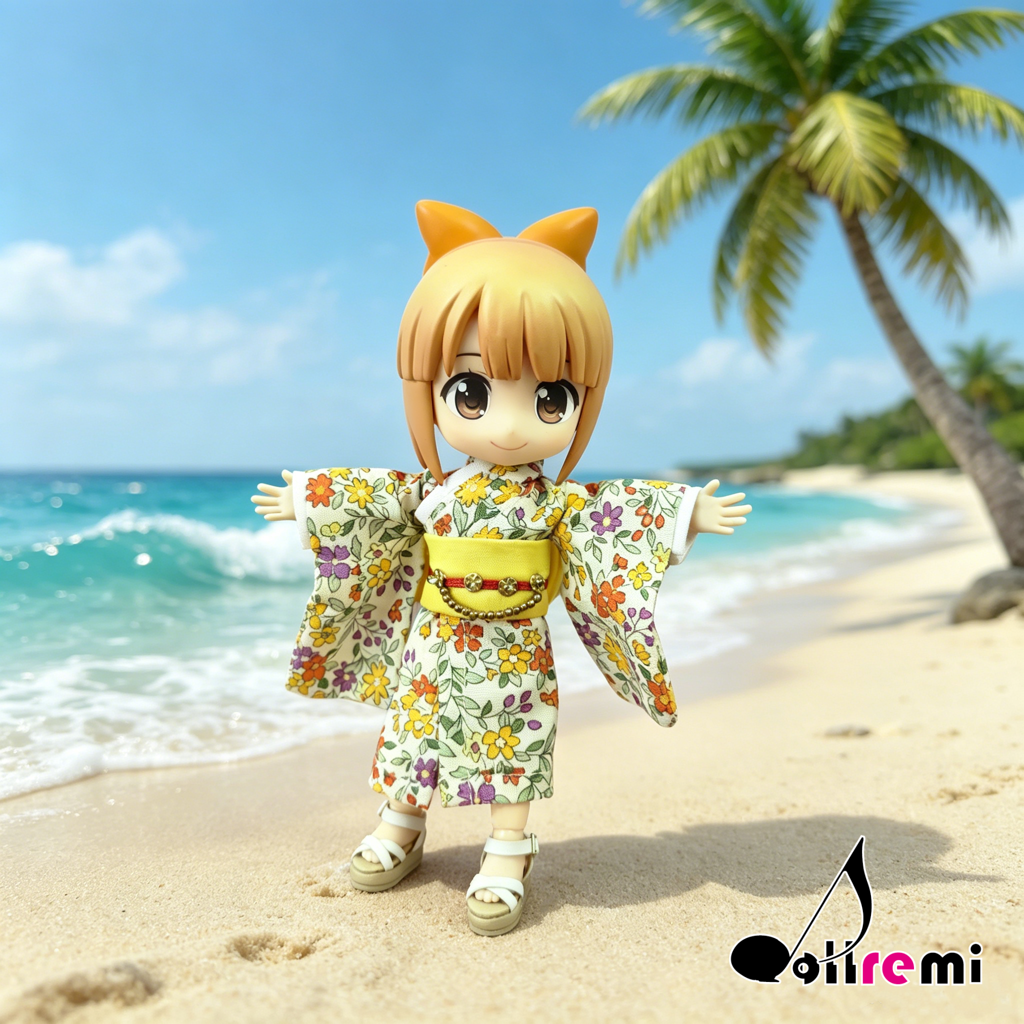 【dollremi】(OB0891) 和服兩件套 Kimono two-piece set