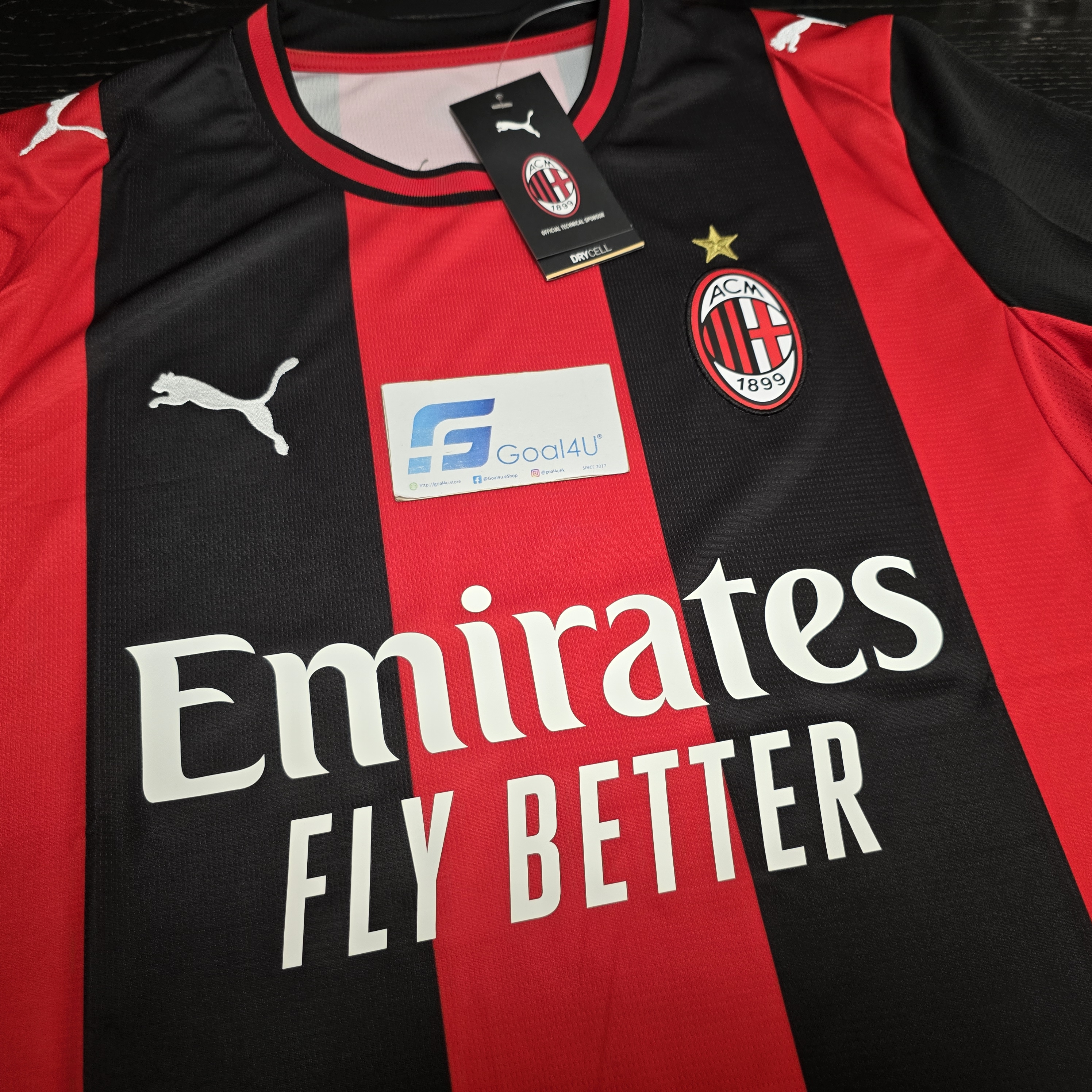 🔴紅黑條紋美學 Puma AC Milan AC米蘭 2026-27 主場球迷版球衣 (可加印字章) 784121