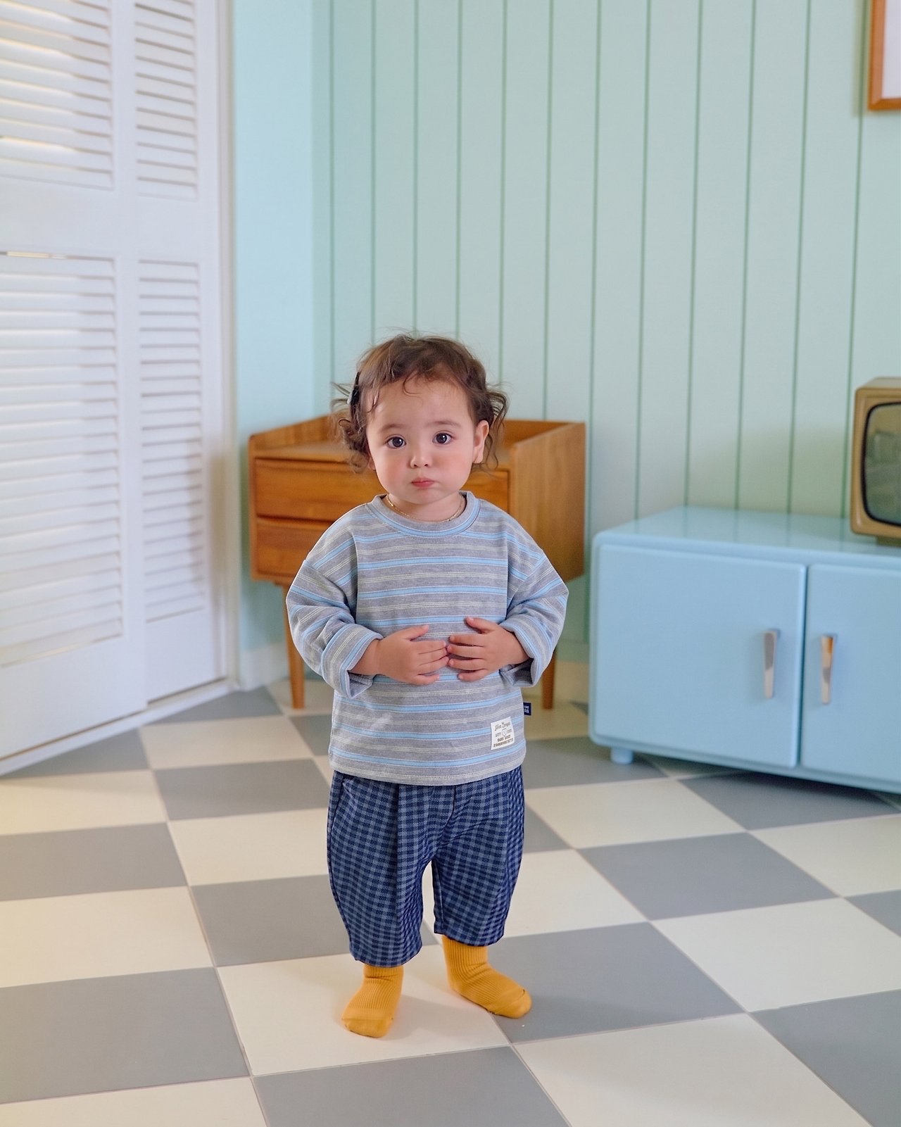 OOTT | Tomboy Shibori T-shirt Kids (Family Look)