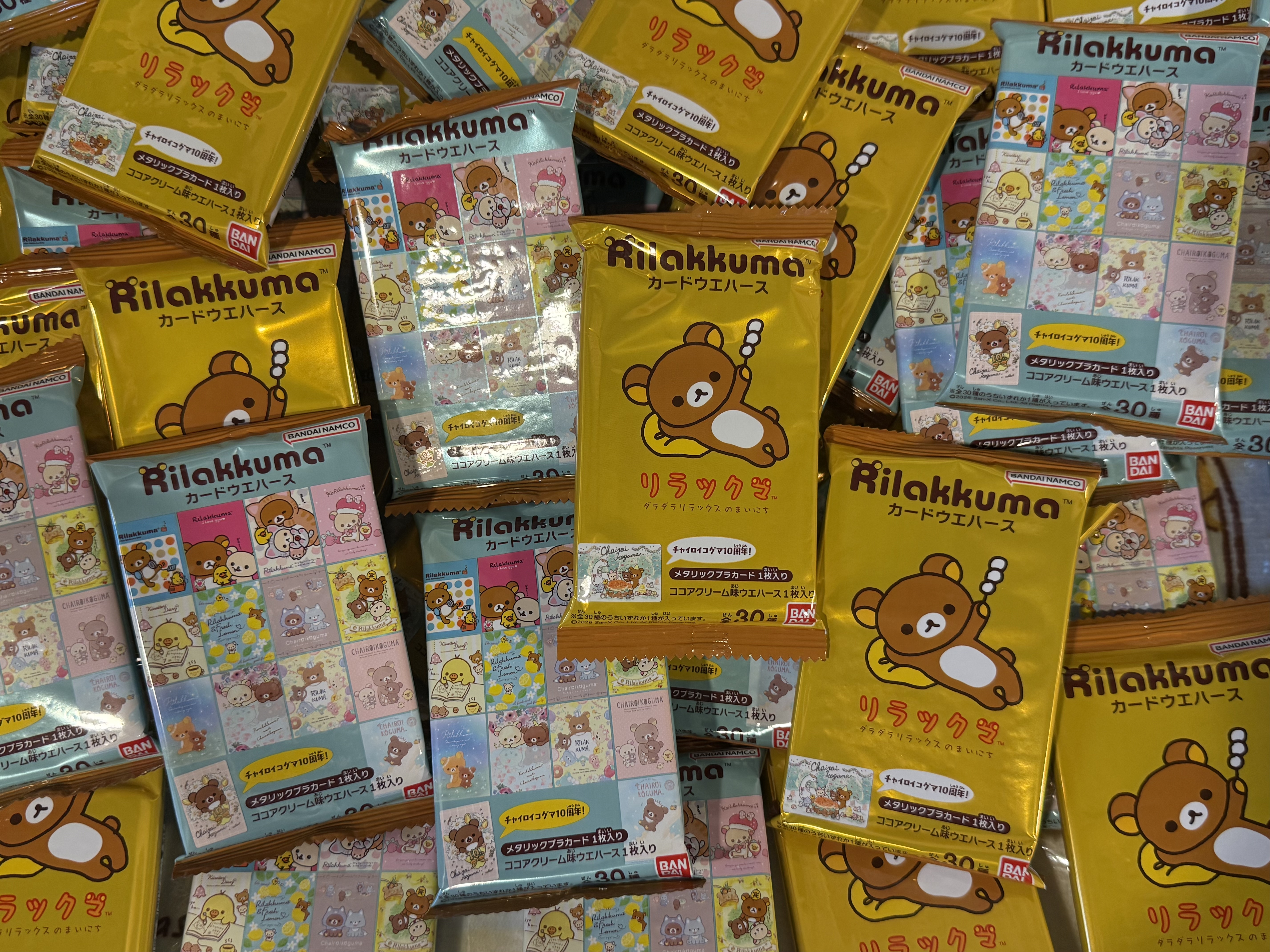 《現貨》全新日本限定 Rilakkuma 歷年造型典藏咭（隨機抽）