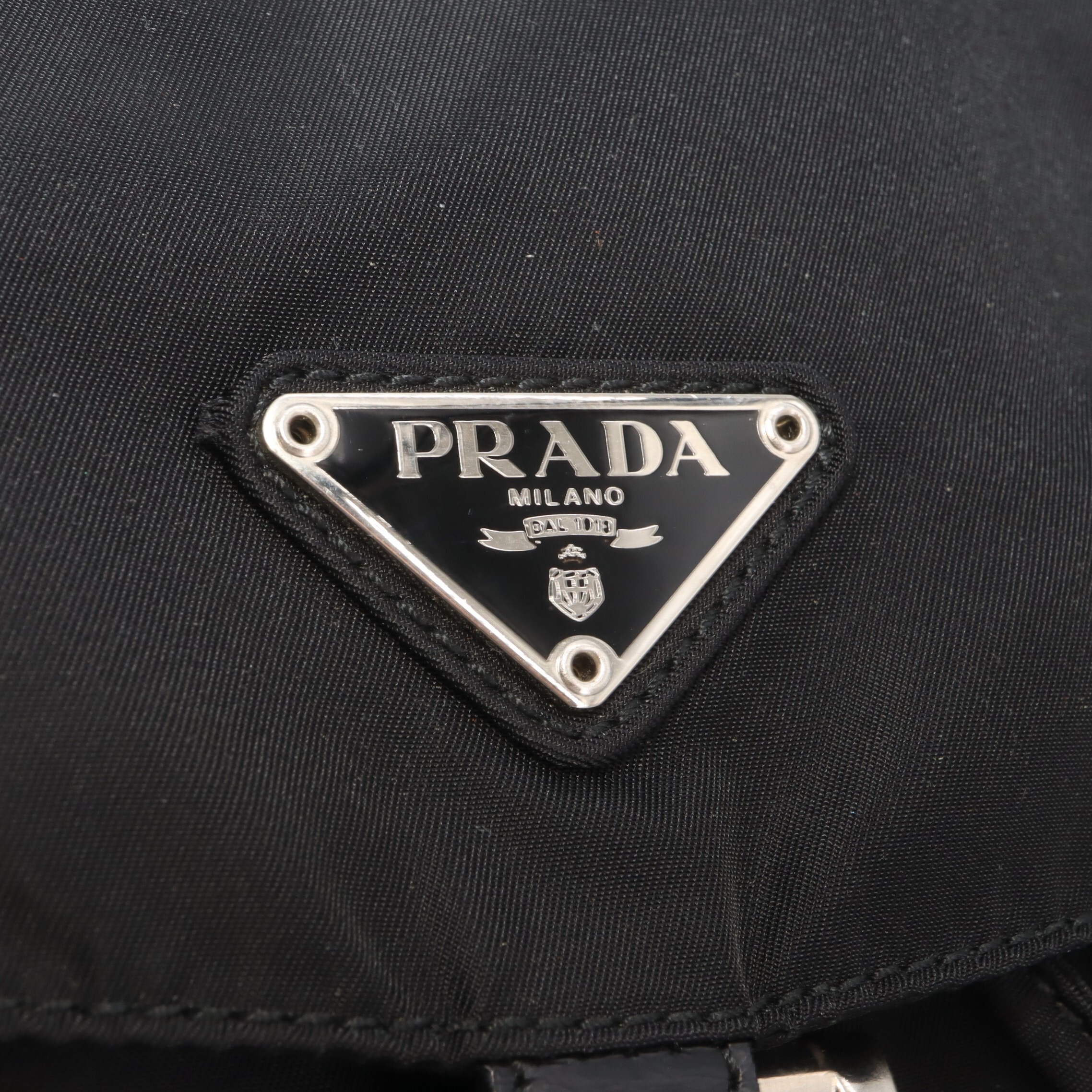 Prada Tessuto Double Pocket Backpack