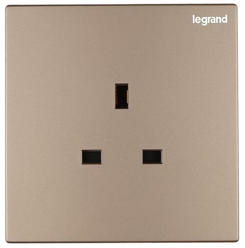 Legrand Galion 玫瑰金 13A單蘇 插座