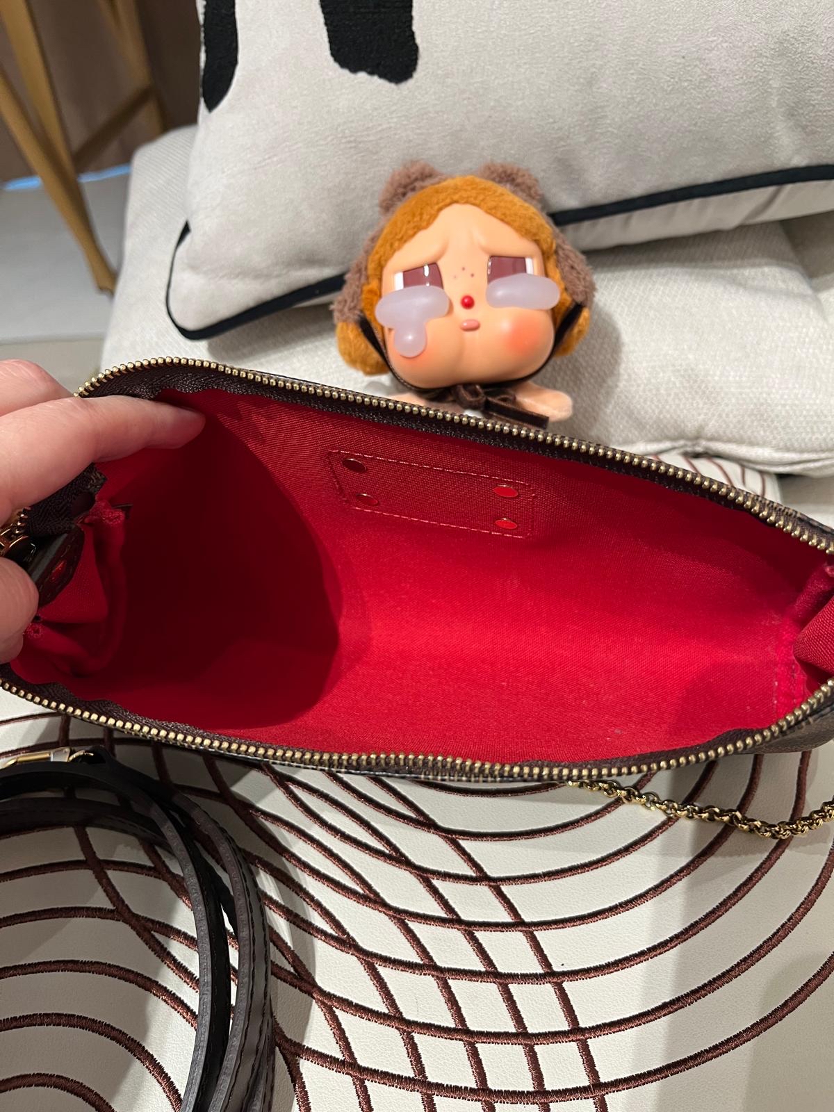 Lv Eva pochette 2way bag  100%Authentic,95%new ✅塵袋