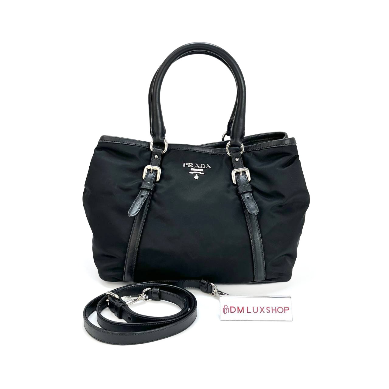 Prada Tessuto Nylon Black SHW