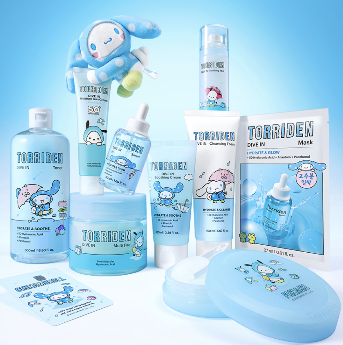 韓國 Torriden 低分子透明質酸弱酸 洗面乳 150ml X 2支 + 送 玉桂狗貼紙 | Dive-In Low Molecular Hyaluronic Acid Cleansing Foam