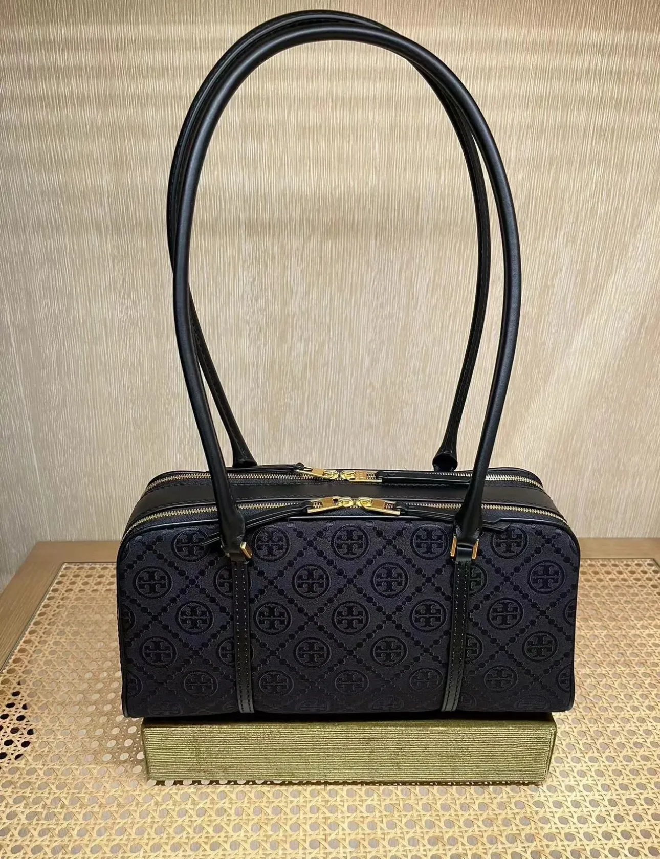 香港現貨-Tory Burch T Monogram Marshmallow Handbag