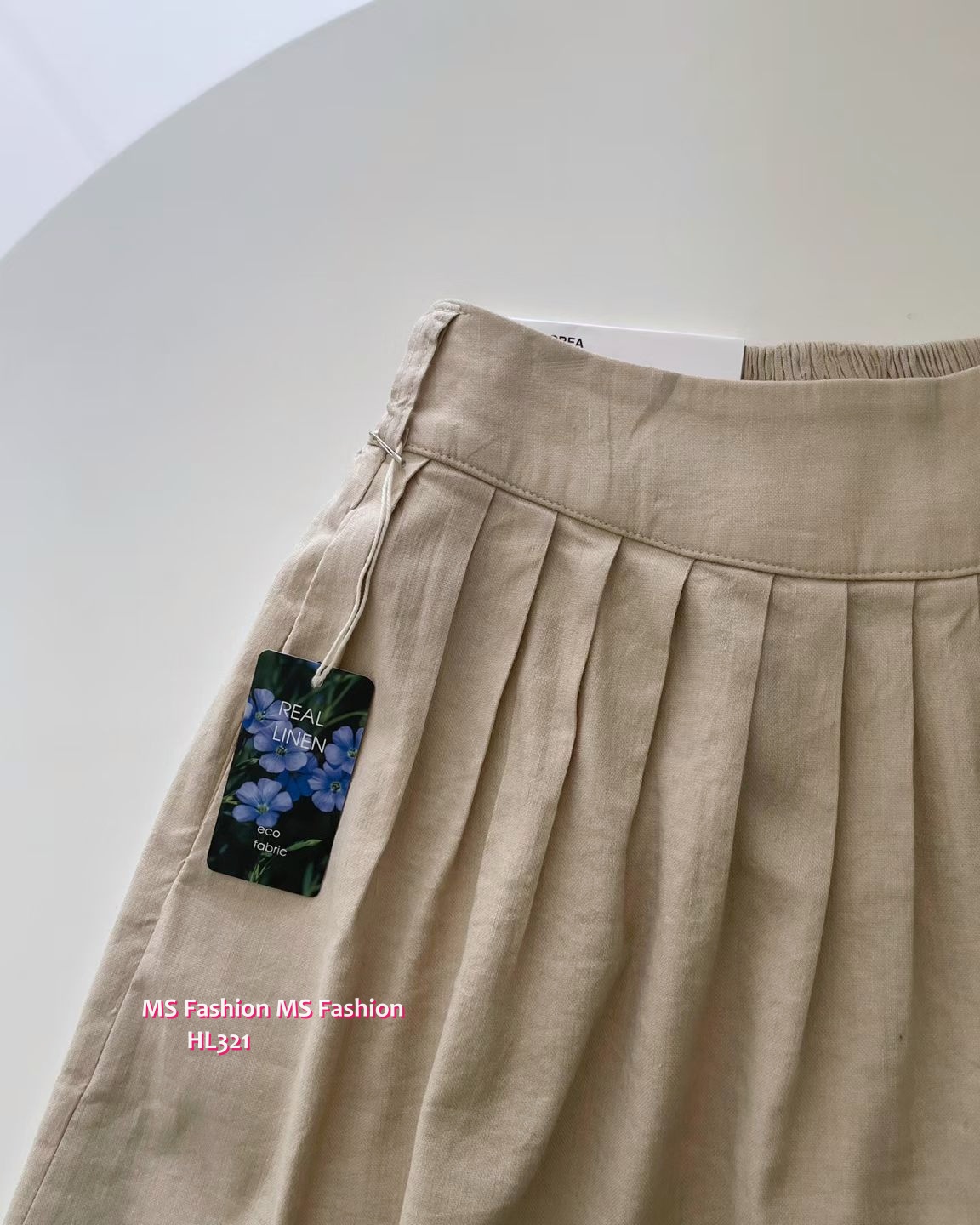 HL321 韓國👖Howluk亞麻靚料裙褲
