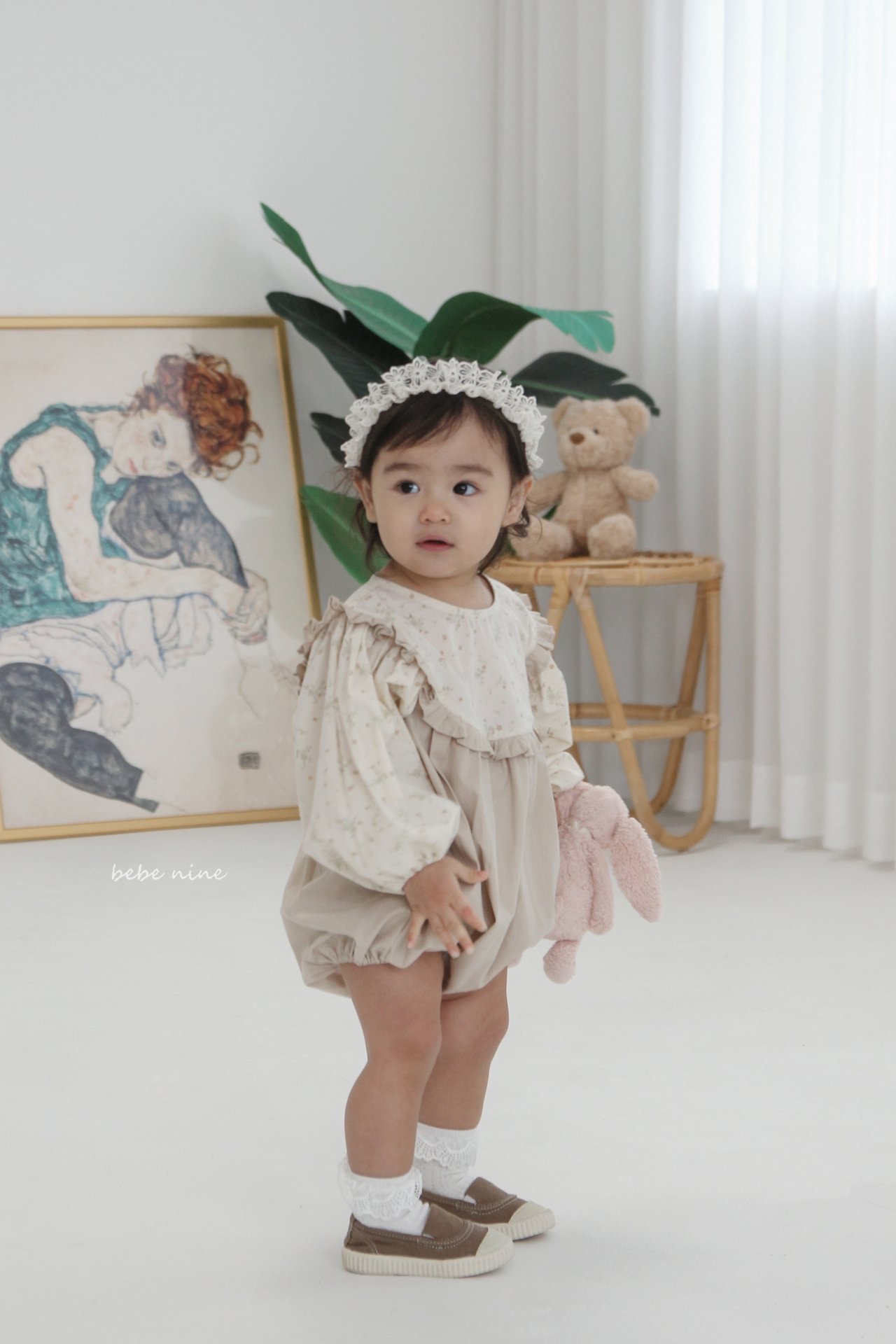 🌸預訂 韓國直送🌸🇰🇷Bebenine蕾絲花邊髮帶