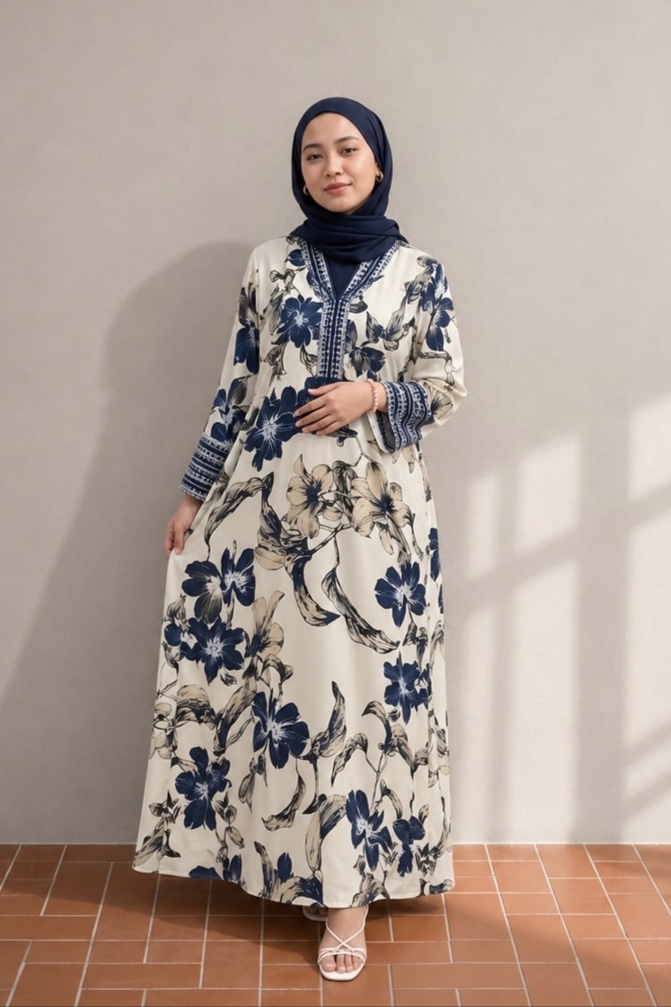 LILY in Navy Blue