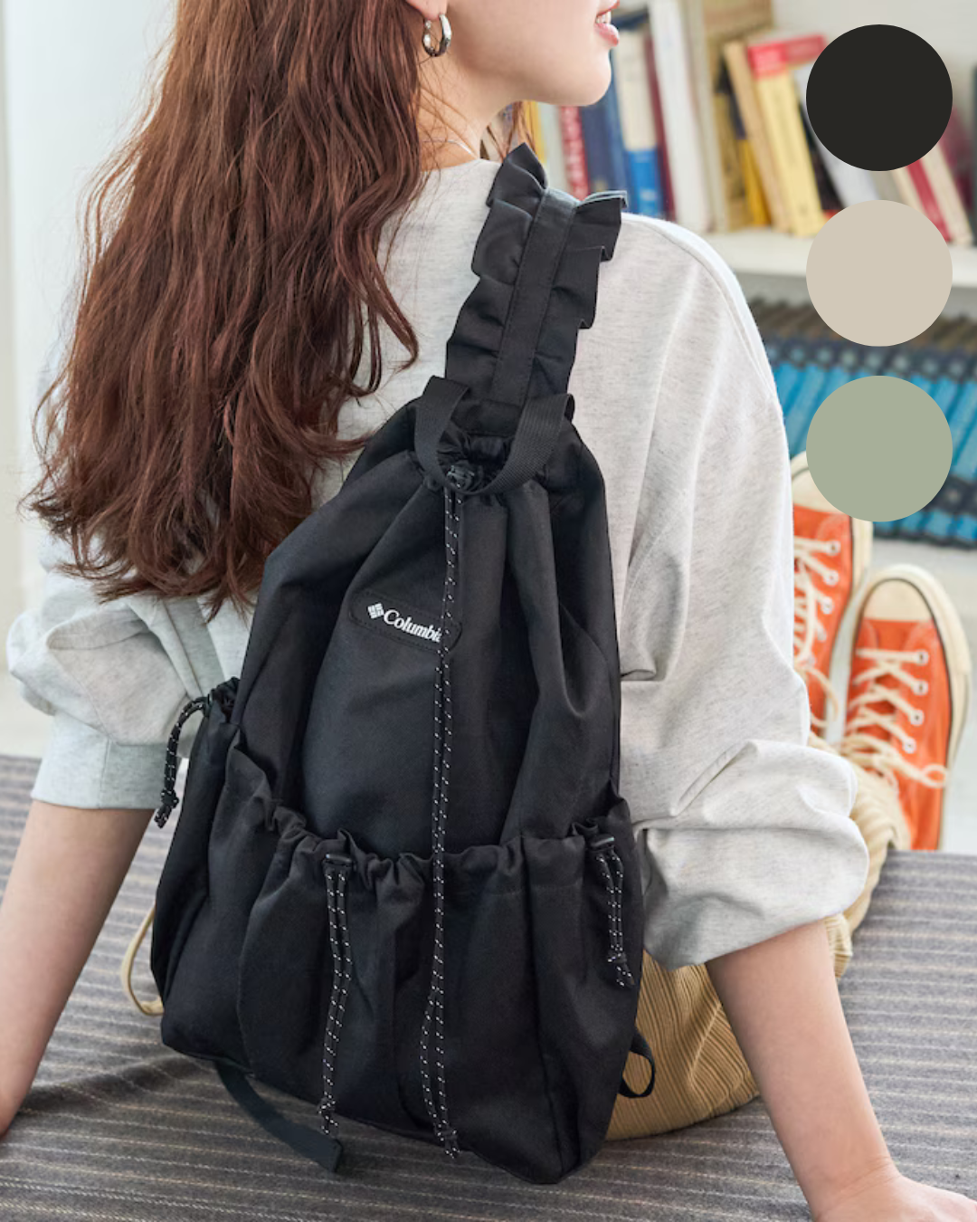 代購【﻿ 2026 再入荷 日本 限定 Freak's Store x Columbia  束繩 背囊  | limited model woolley cove body bag | backpack 】