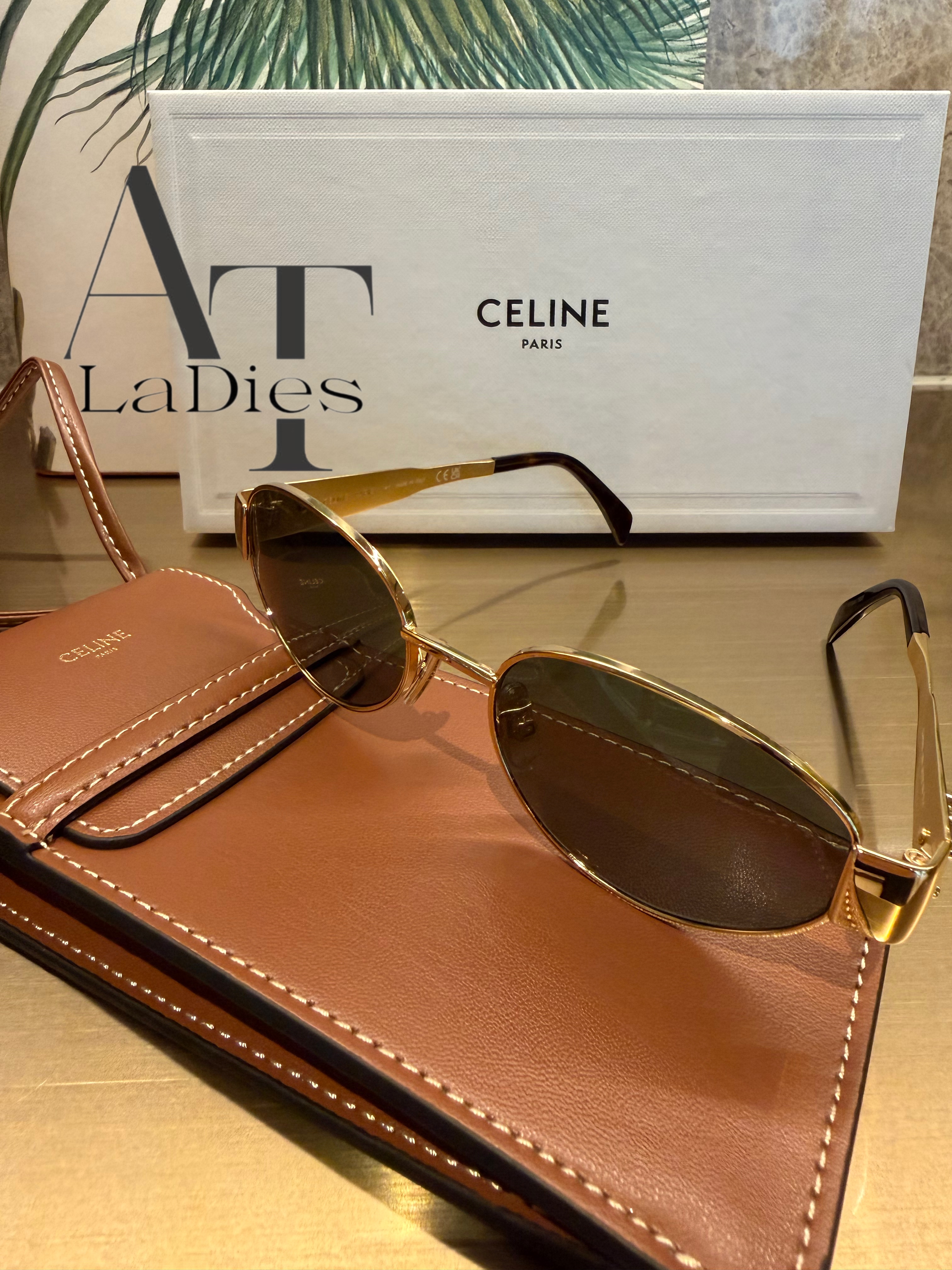 Celine TRIOMPHE SUNGLASSES IN METAL