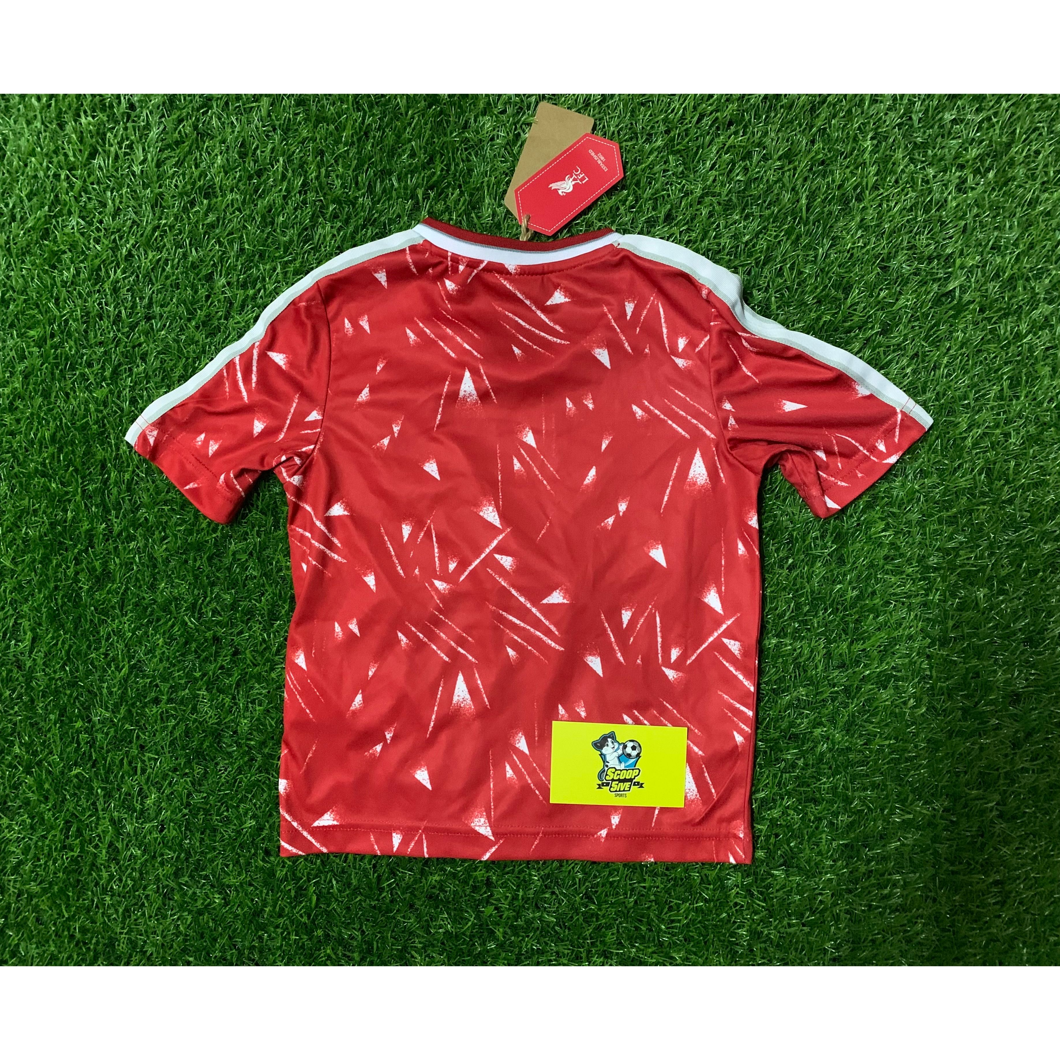 C3 1988 利物浦 主場 復刻 幼童 短袖