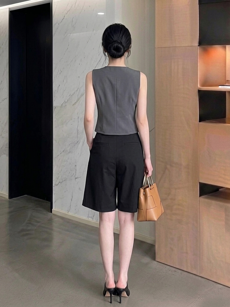 Asymmetrical Vest M240